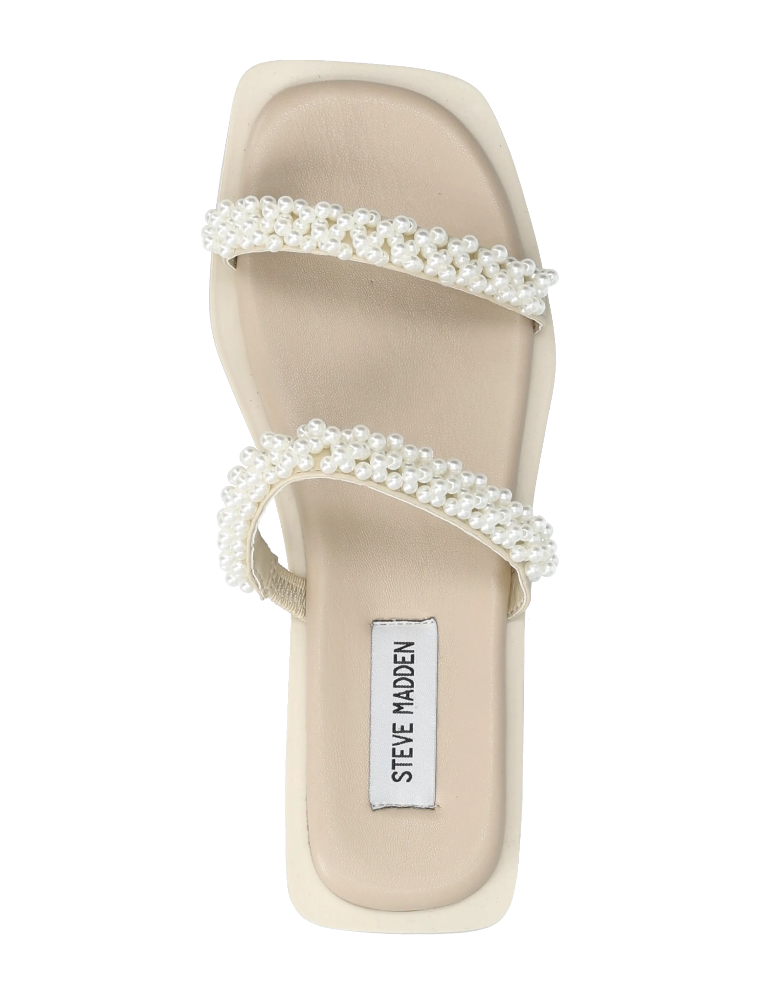 Steve Madden - Sinne - platte sandalen - off white - 3