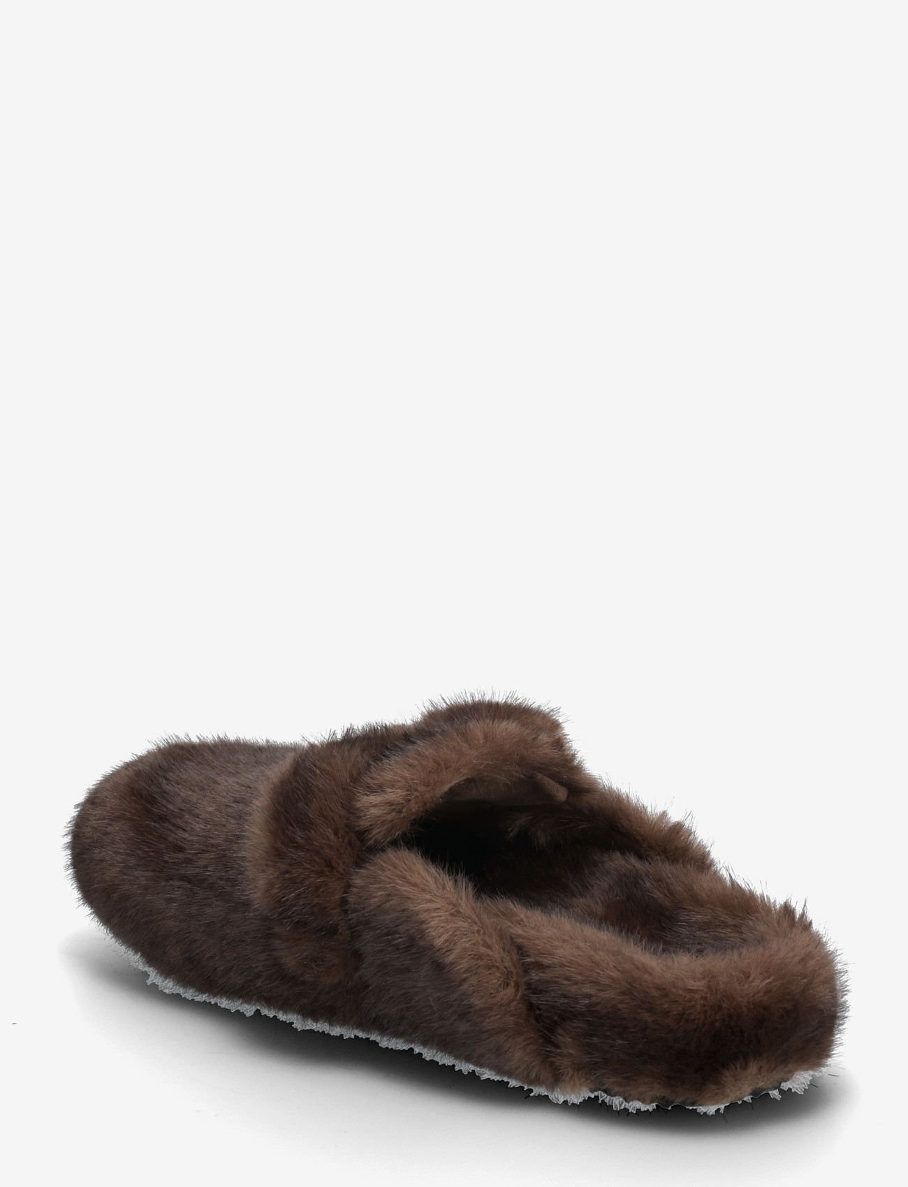 Steve Madden - Plushie - kontsata muula-stiilid jalanõud - dk brown - 2