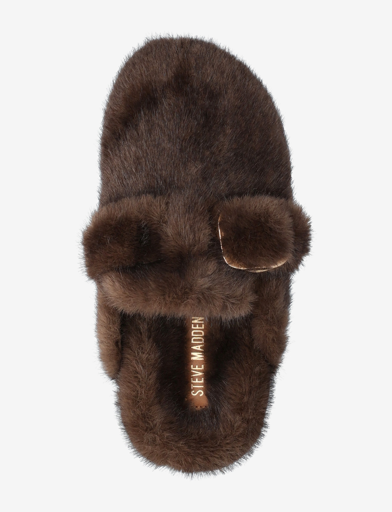 Steve Madden - Plushie - kontsata muula-stiilid jalanõud - dk brown - 3