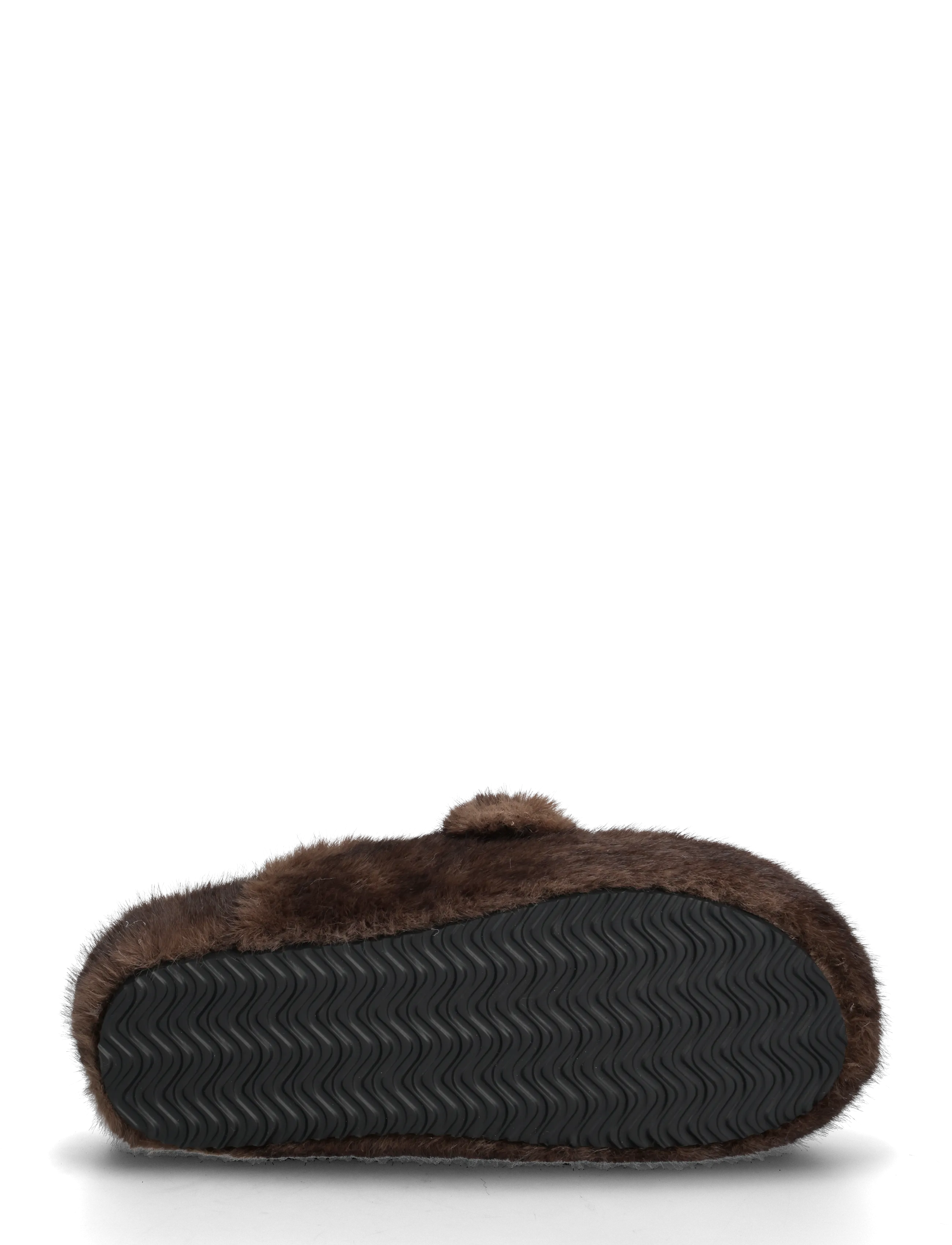 Steve Madden - Plushie - flade mules - dk brown - 4