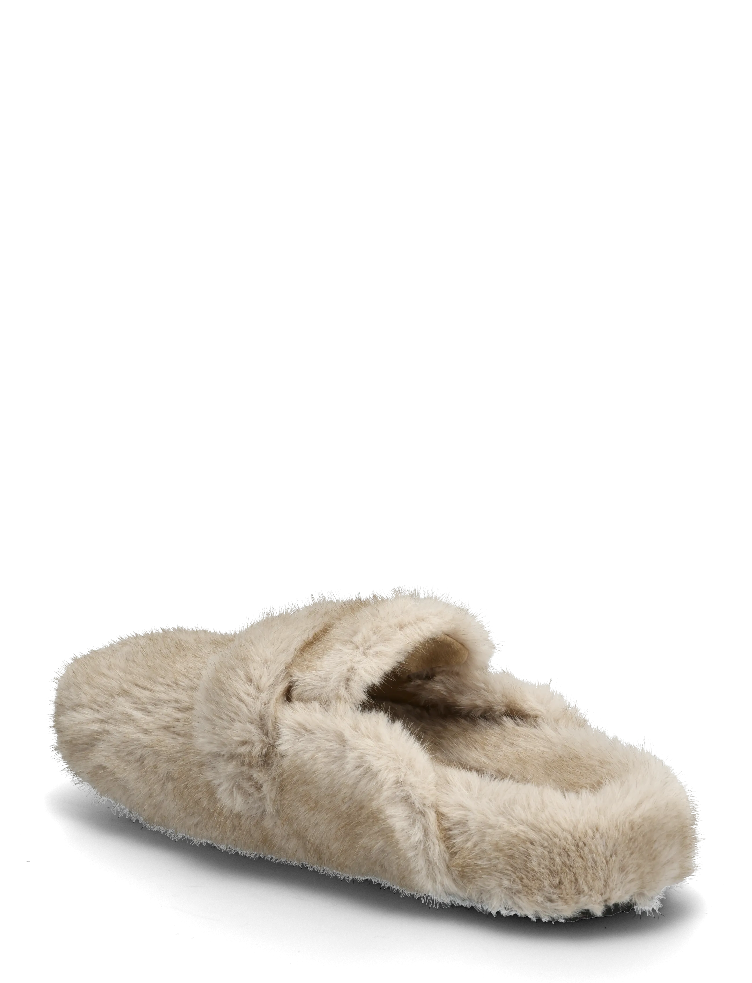 Steve Madden - Plushie - kontsata muula-stiilid jalanõud - natural - 2