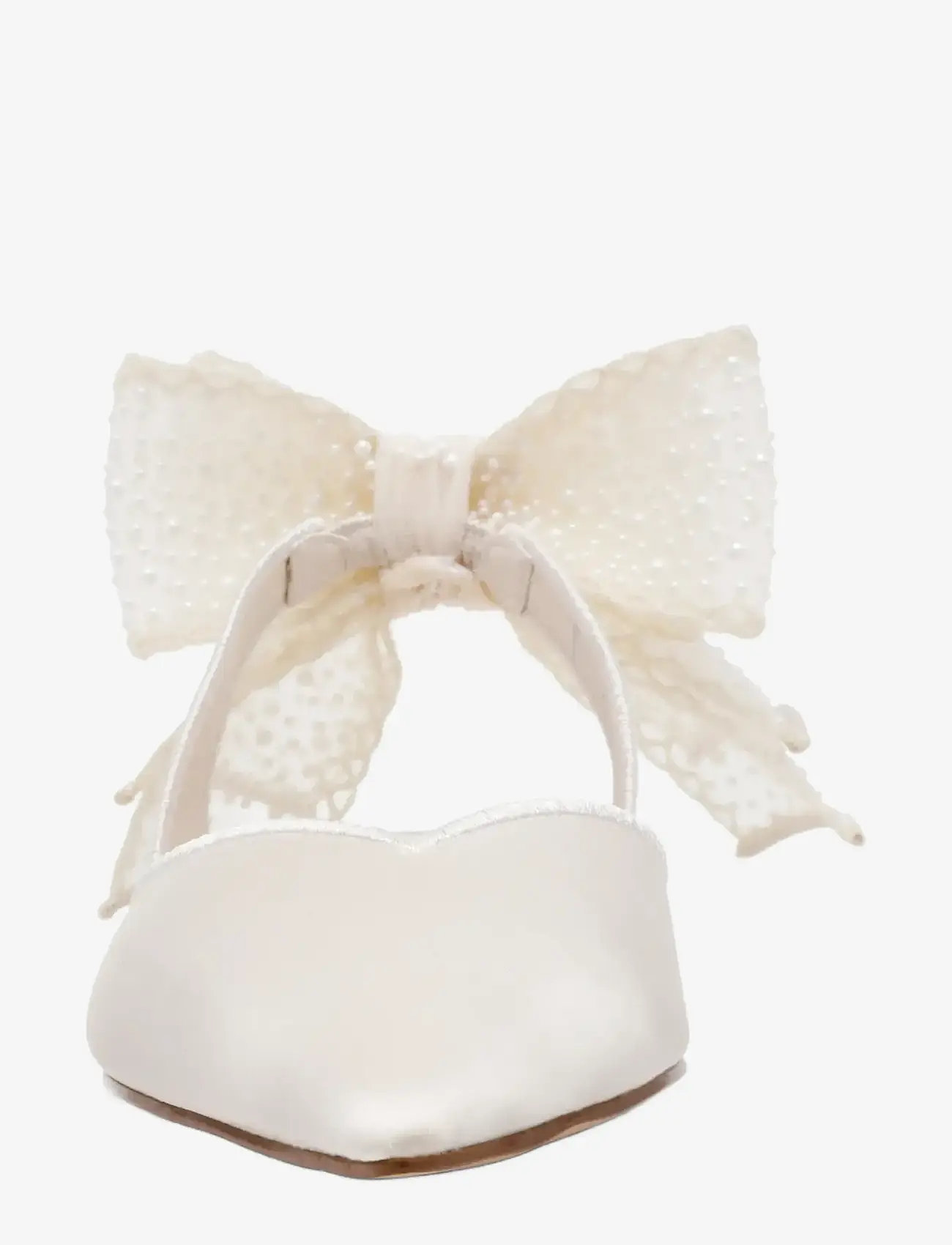 Steve Madden - Synthia-P - flade slingbacks - ivy pearl satin - 3