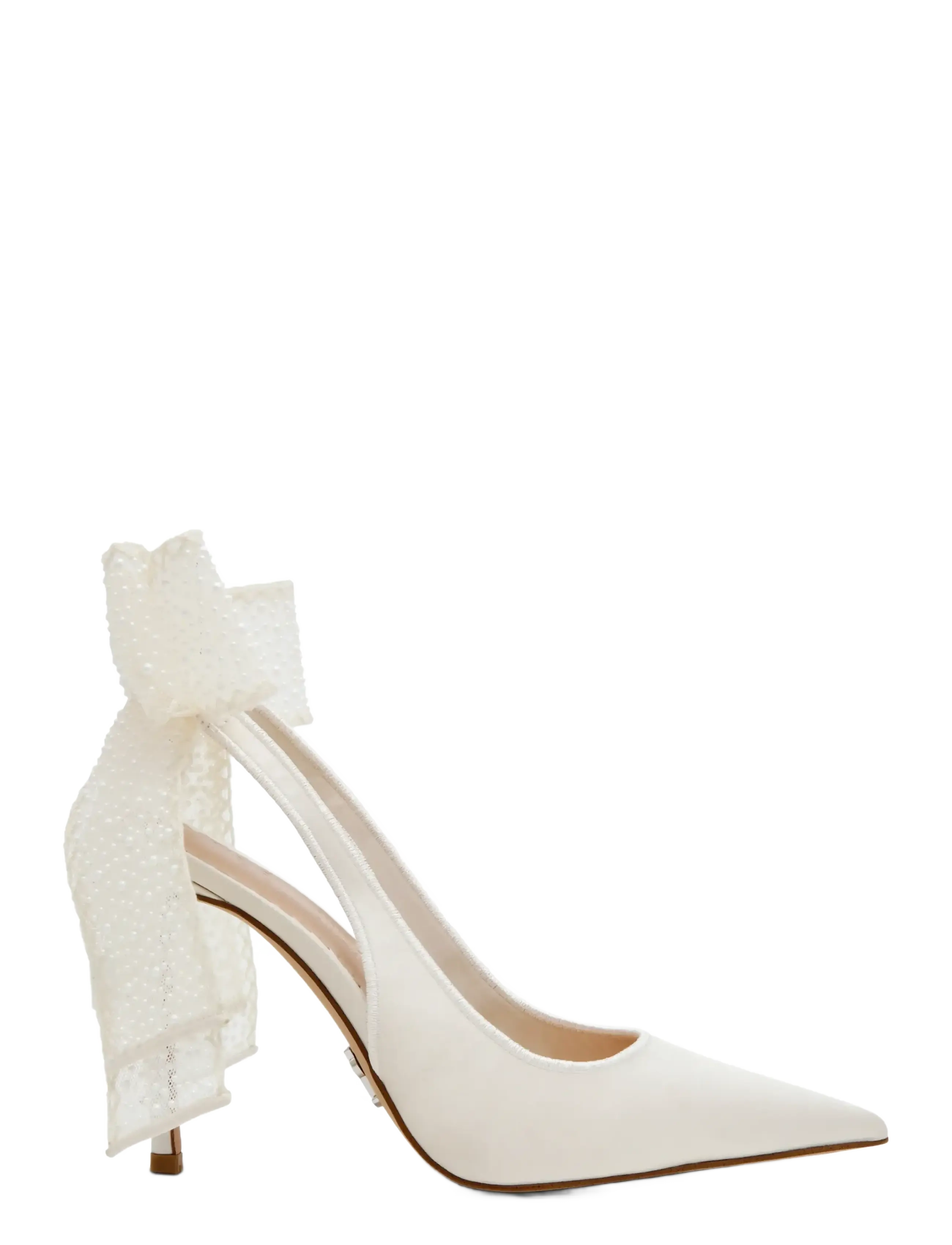 Steve Madden - Teacup-P - slingbacks med hæle - ivy pearl satin - 1