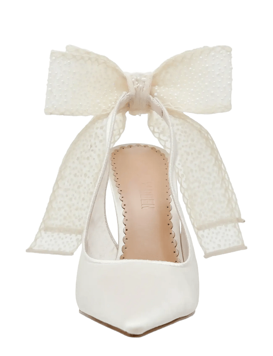 Steve Madden - Teacup-P - kontsaga slingback-kingad - ivy pearl satin - 3