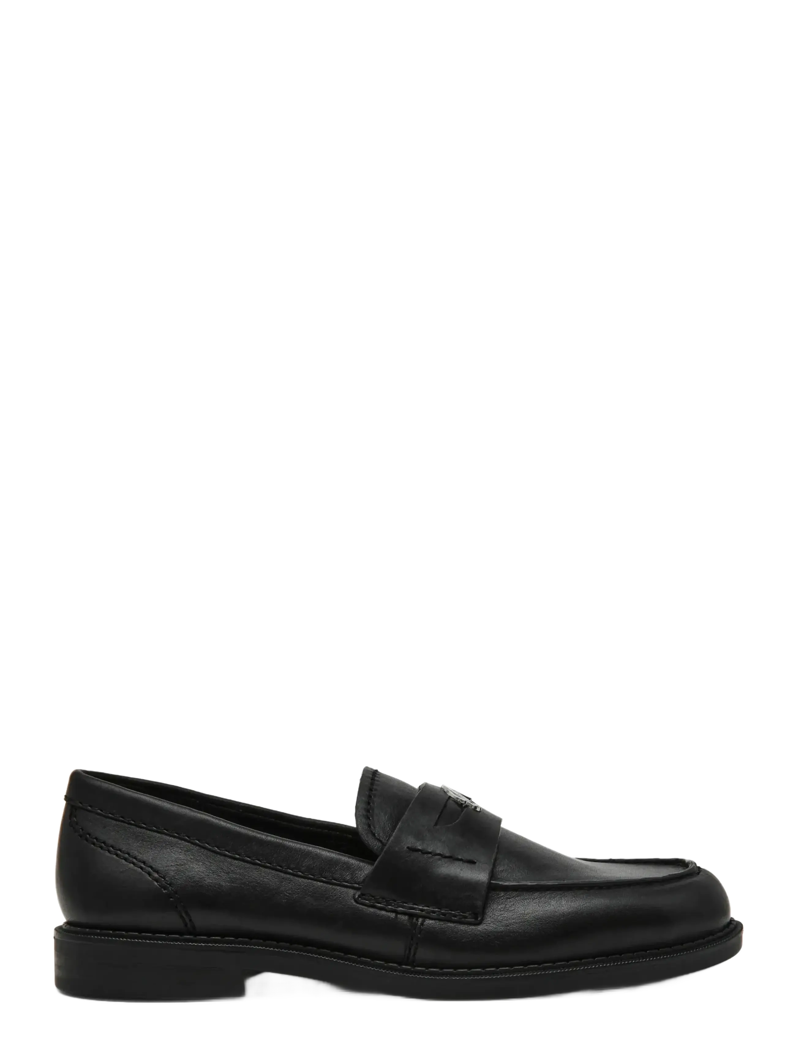 Steve Madden Motor - Uus - BLACK LEATHER / black