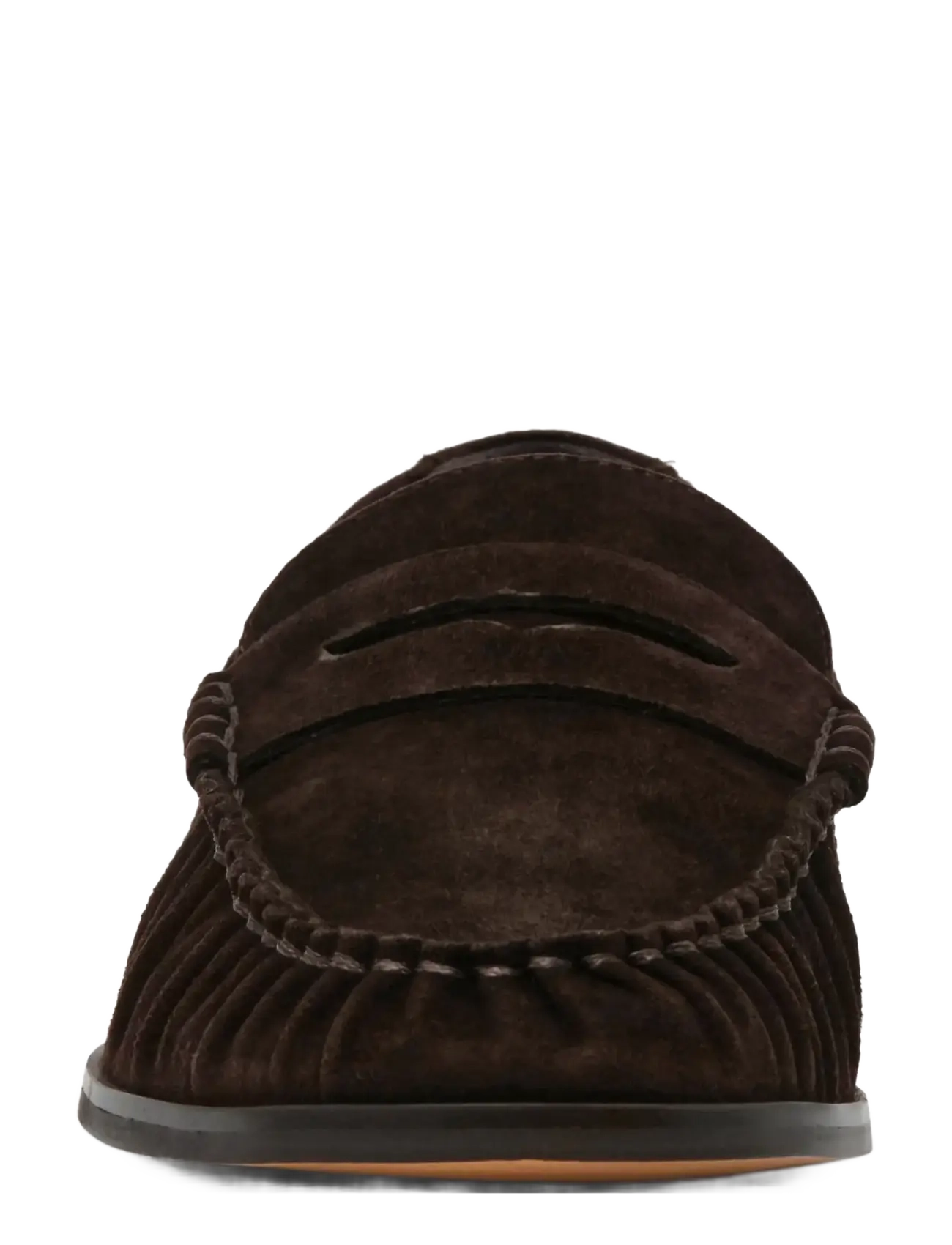 Steve Madden - Muse - loafers - brown suede - 3