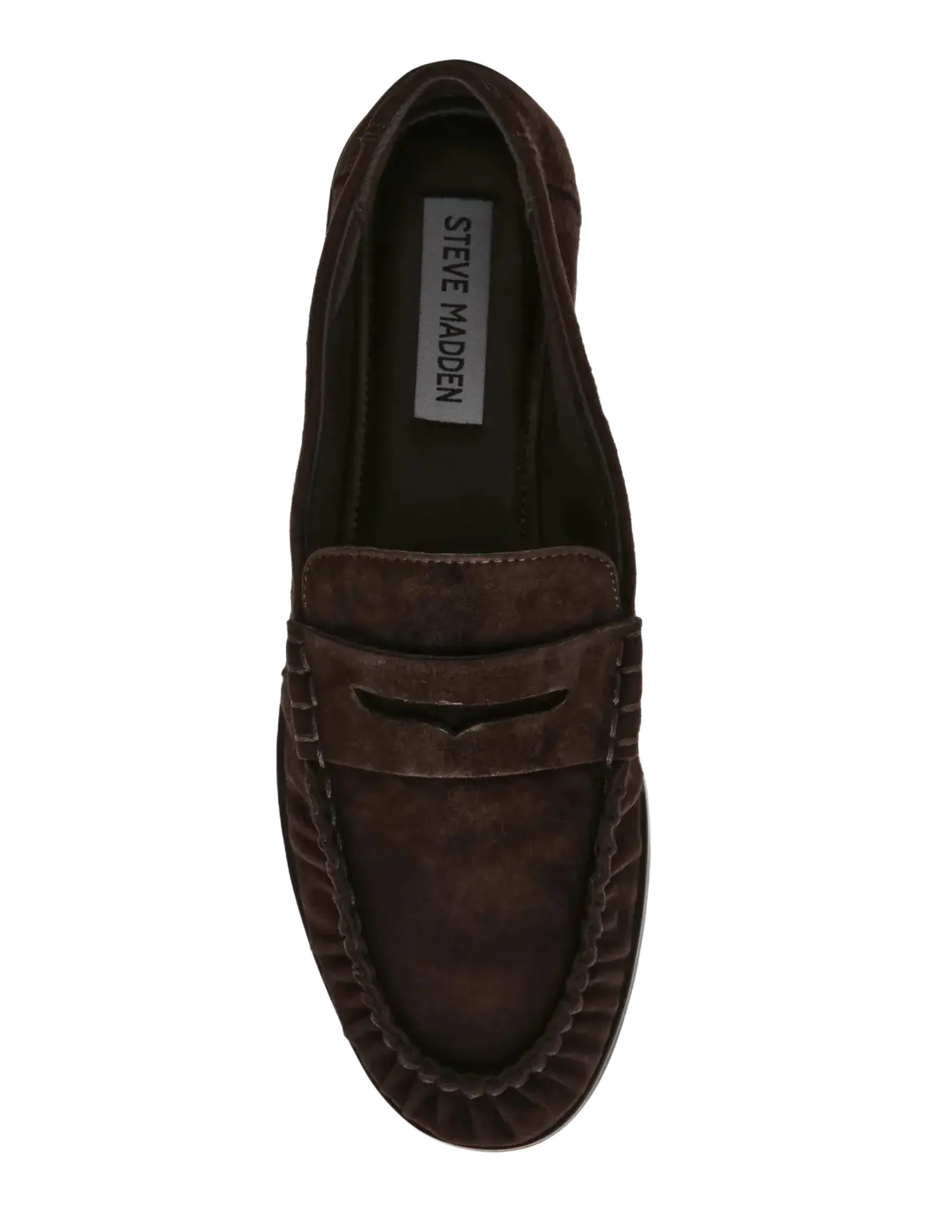 Steve Madden - Muse - loafers - brown suede - 5