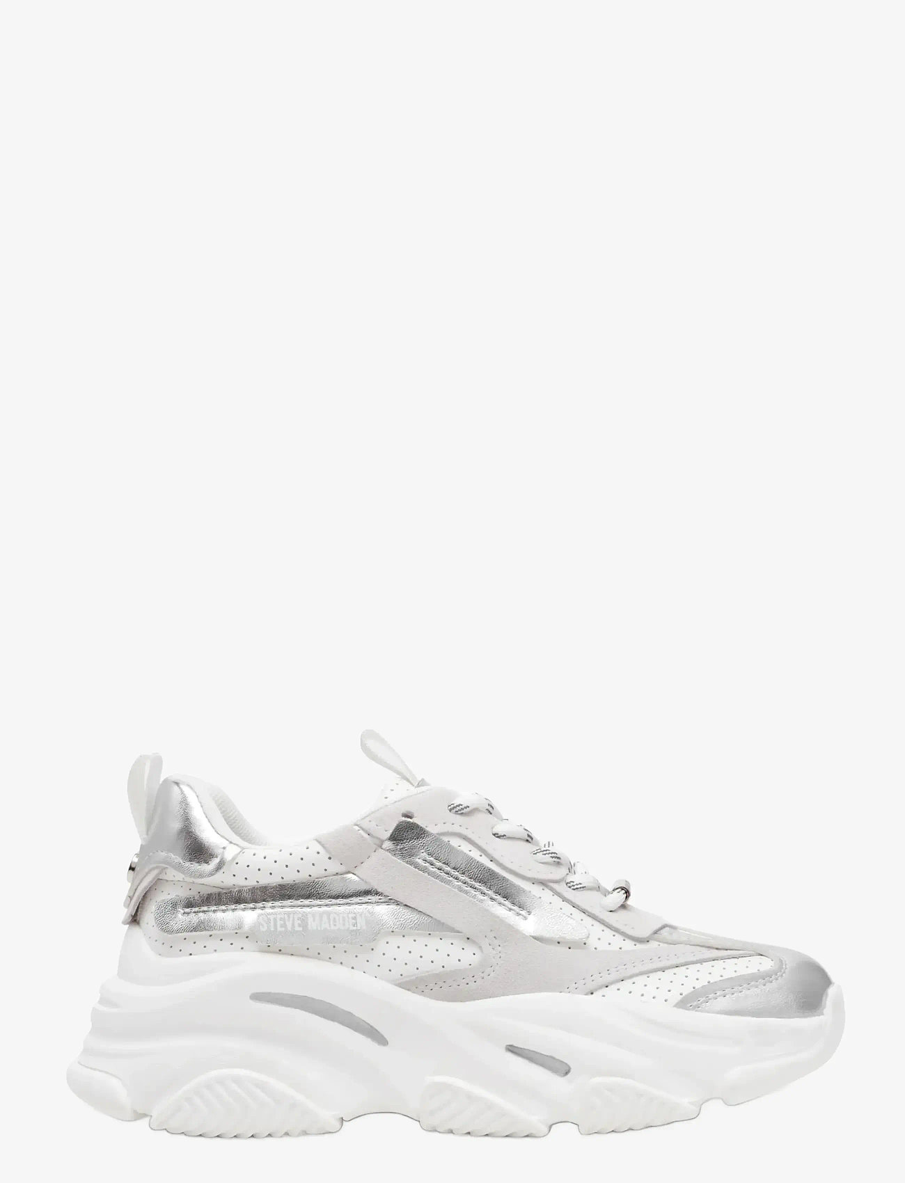 Steve Madden - Posses-Perf - chunky sneakers - white/silver - 0