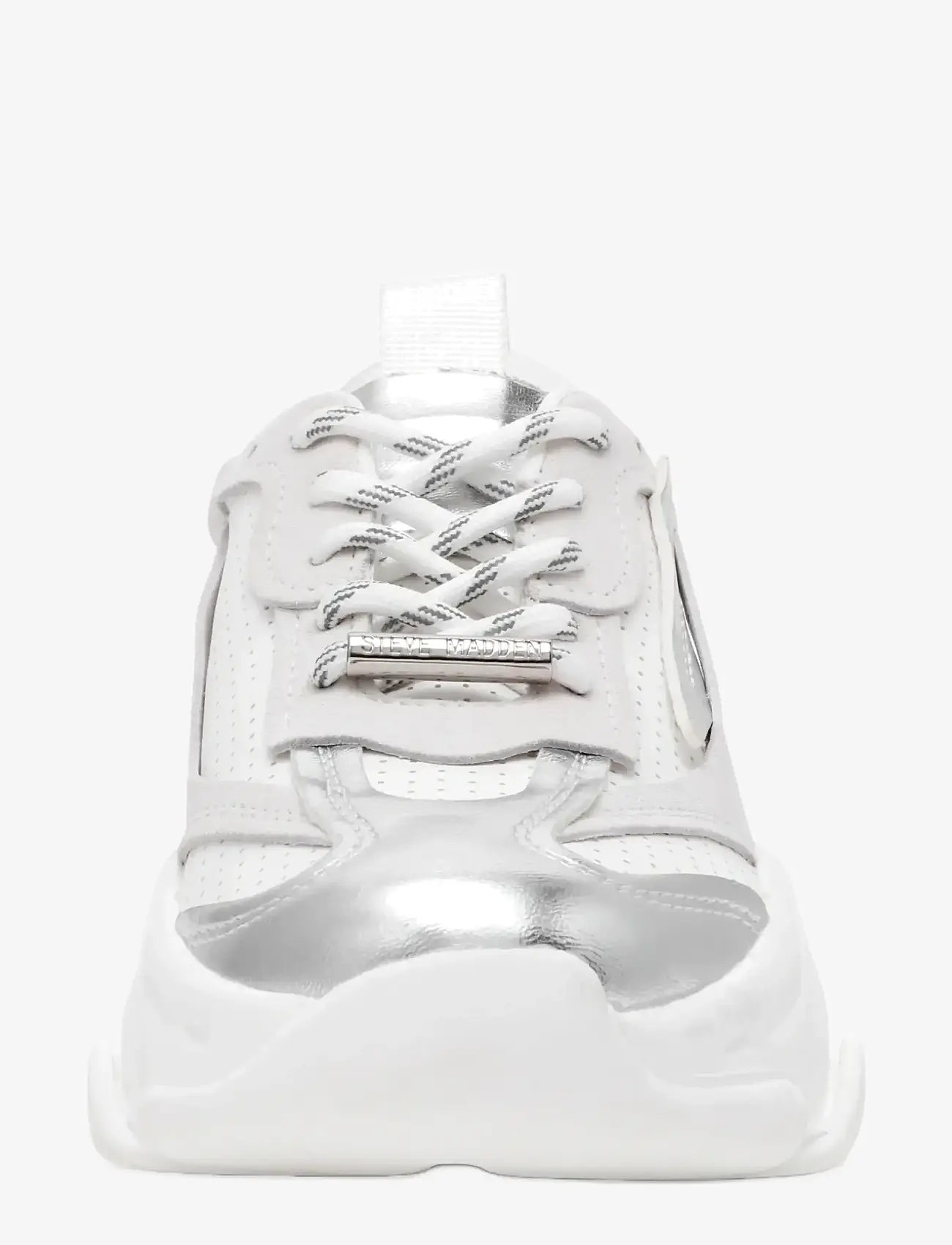 Steve Madden - Posses-Perf - chunky sneakers - white/silver - 3