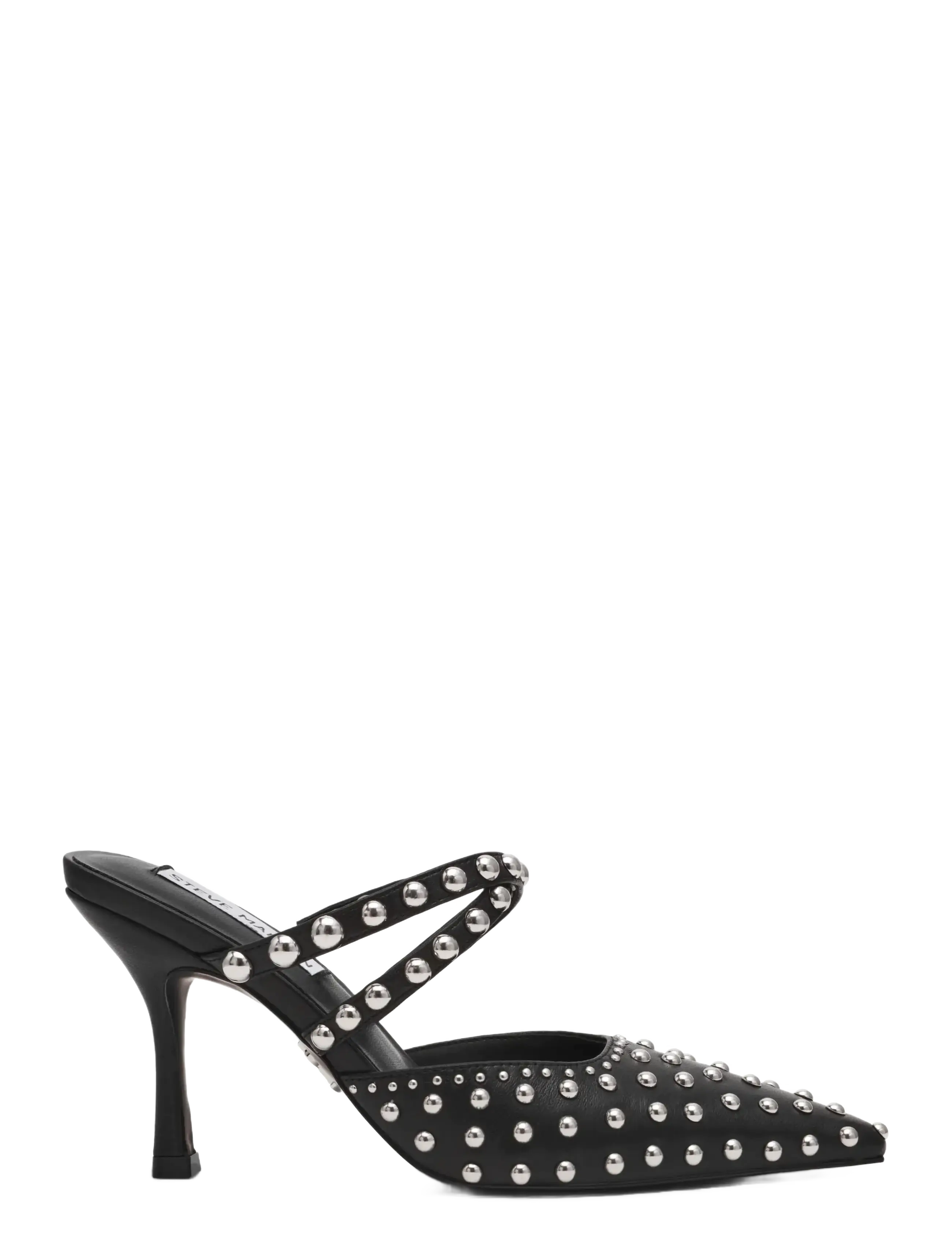 Steve Madden Brecker - Mules med klack - BLACK / black