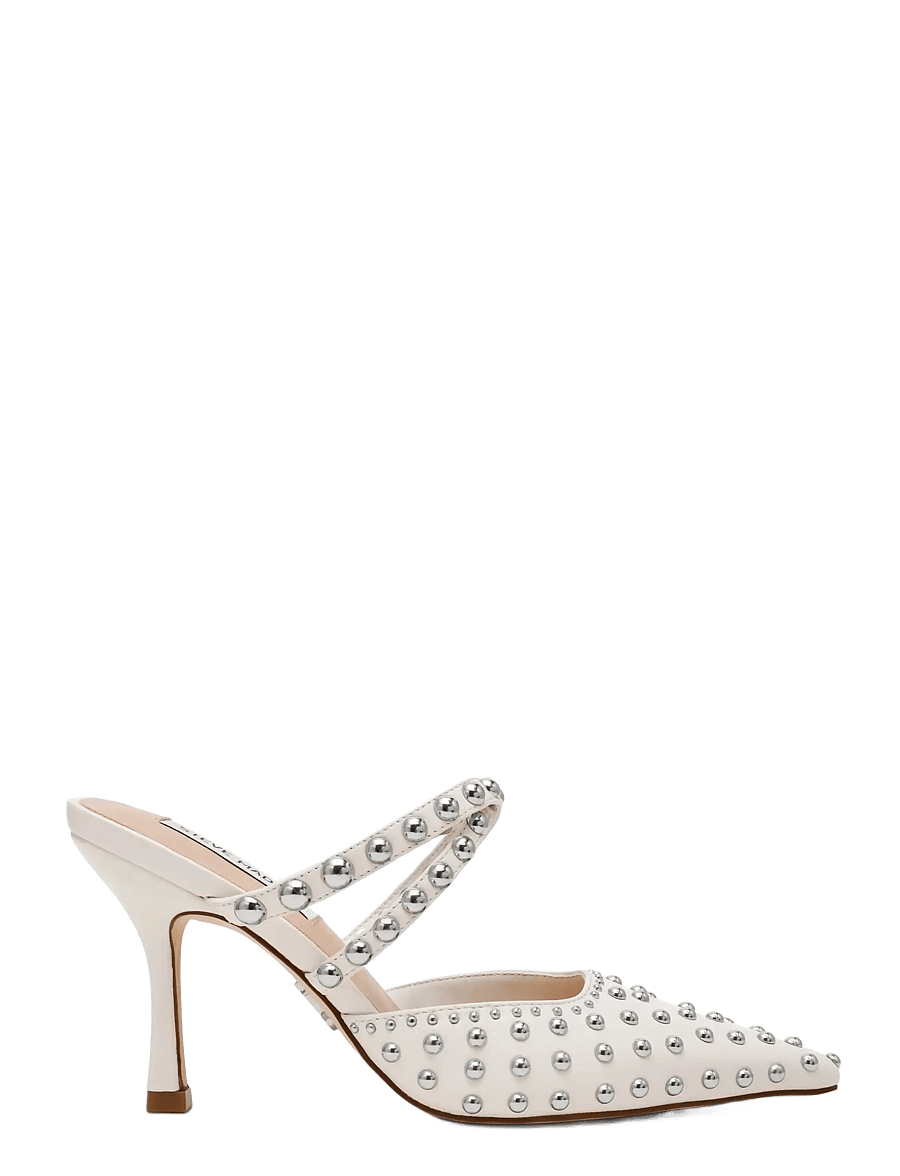 Steve Madden - Brecker - mules med klack - ivory - 0