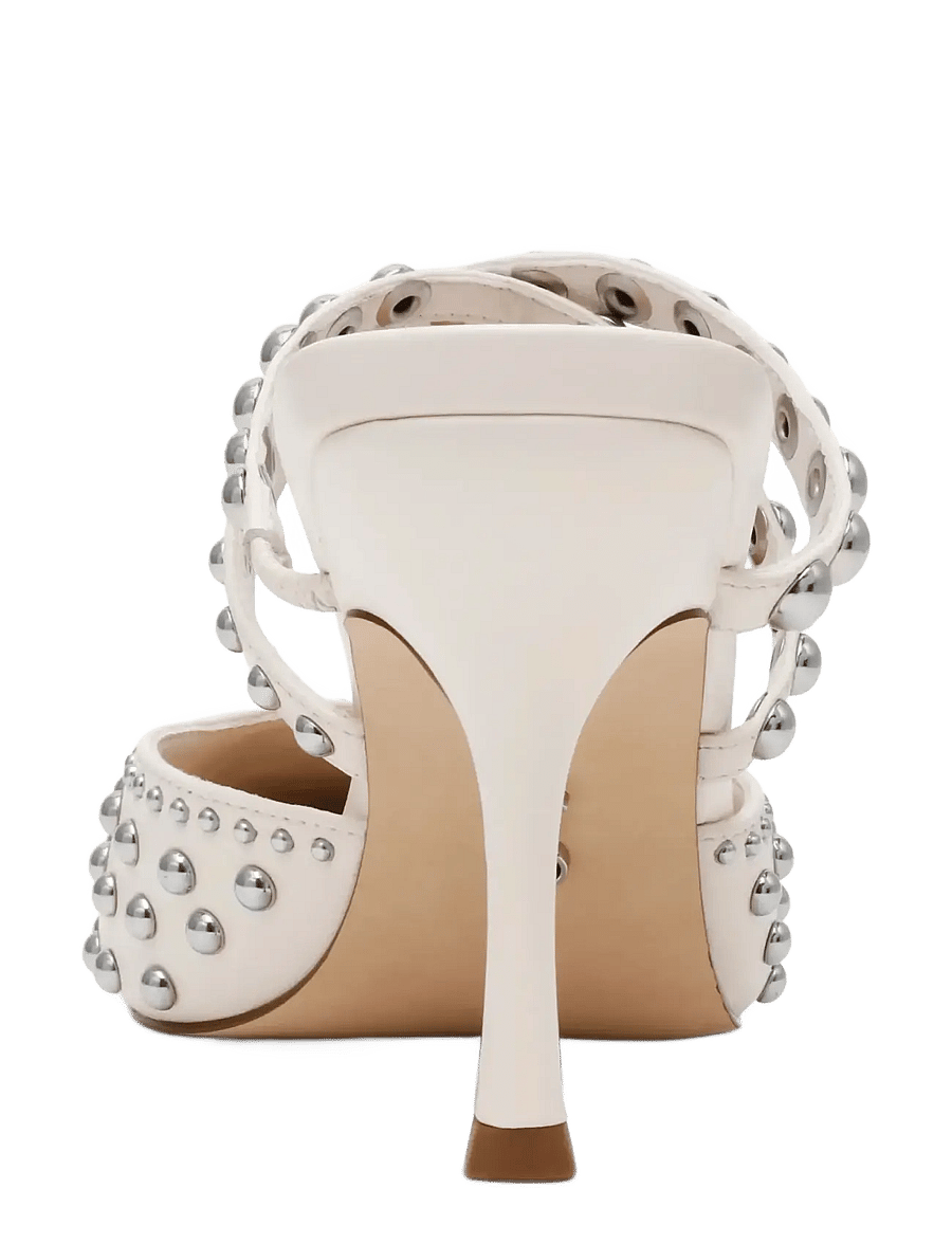 Steve Madden - Brecker - mules med klack - ivory - 4