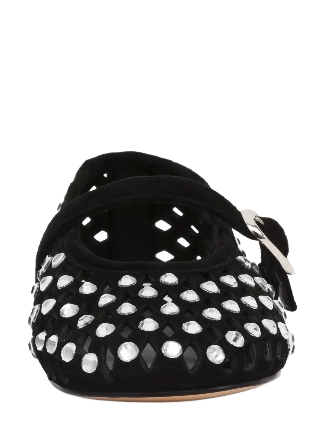 Steve Madden - Rerun - ballerinaer - black suede - 3