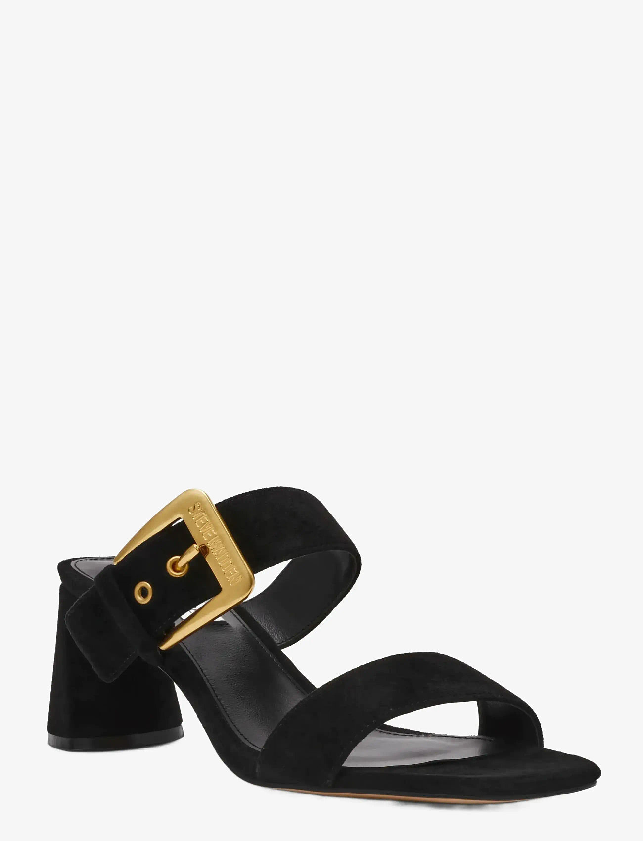 Steve Madden - Toriann - mules med klack - black suede - 1