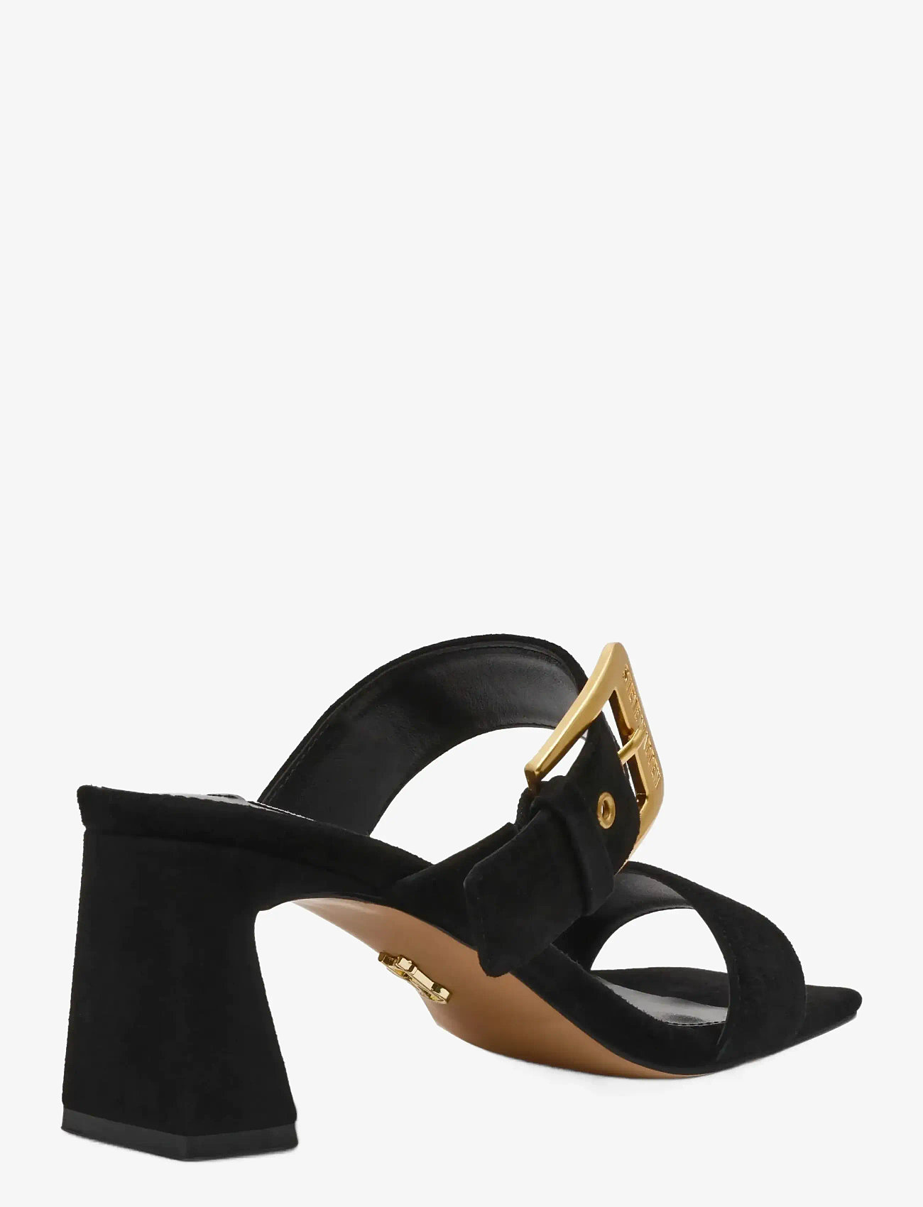 Steve Madden - Toriann - mules med klack - black suede - 2