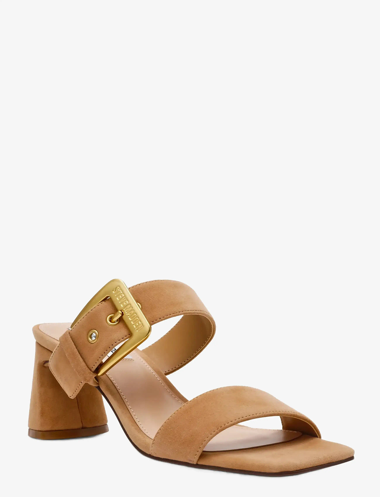 Steve Madden - Toriann - heeled mules - camel suede - 1