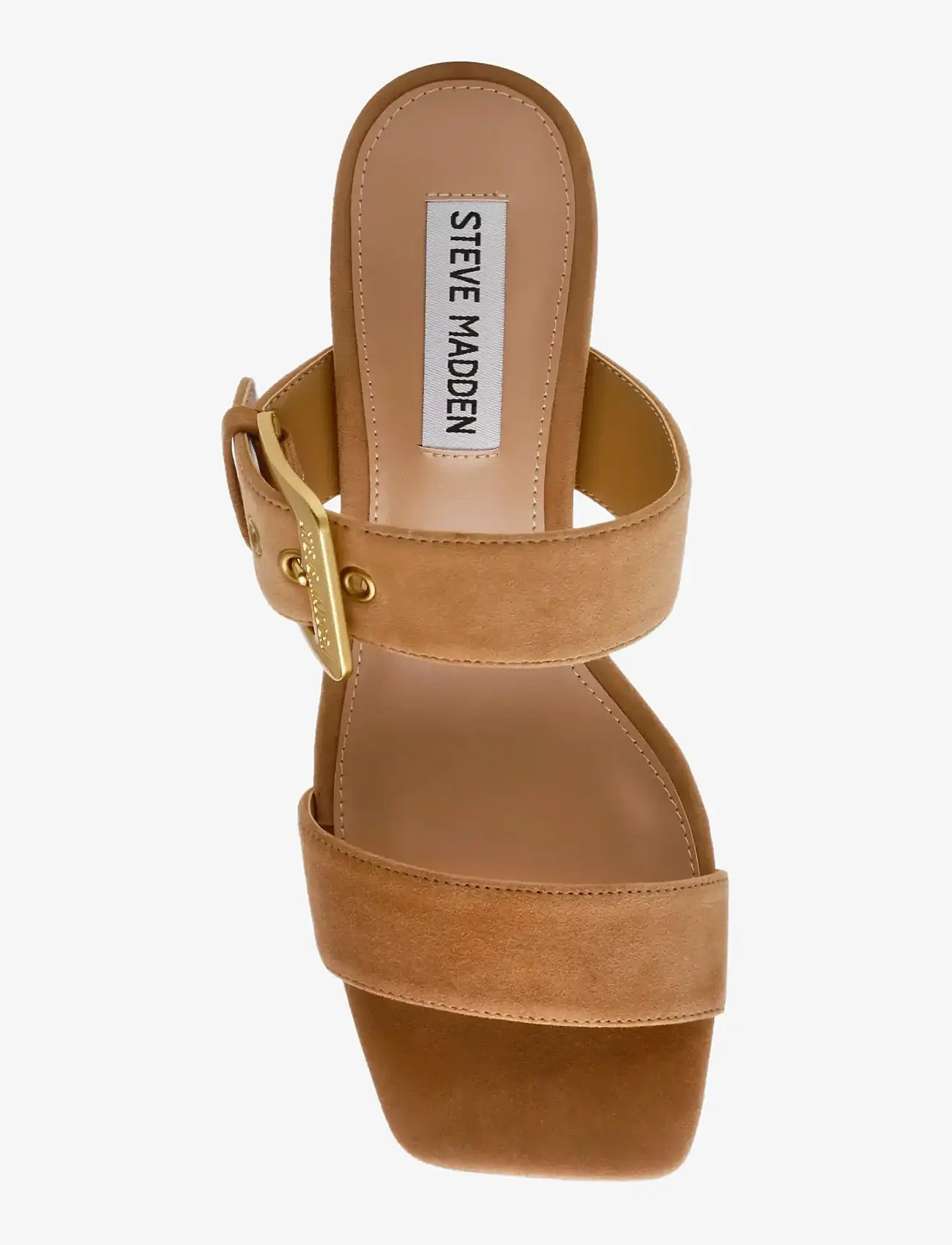 Steve Madden - Toriann - heeled mules - camel suede - 5