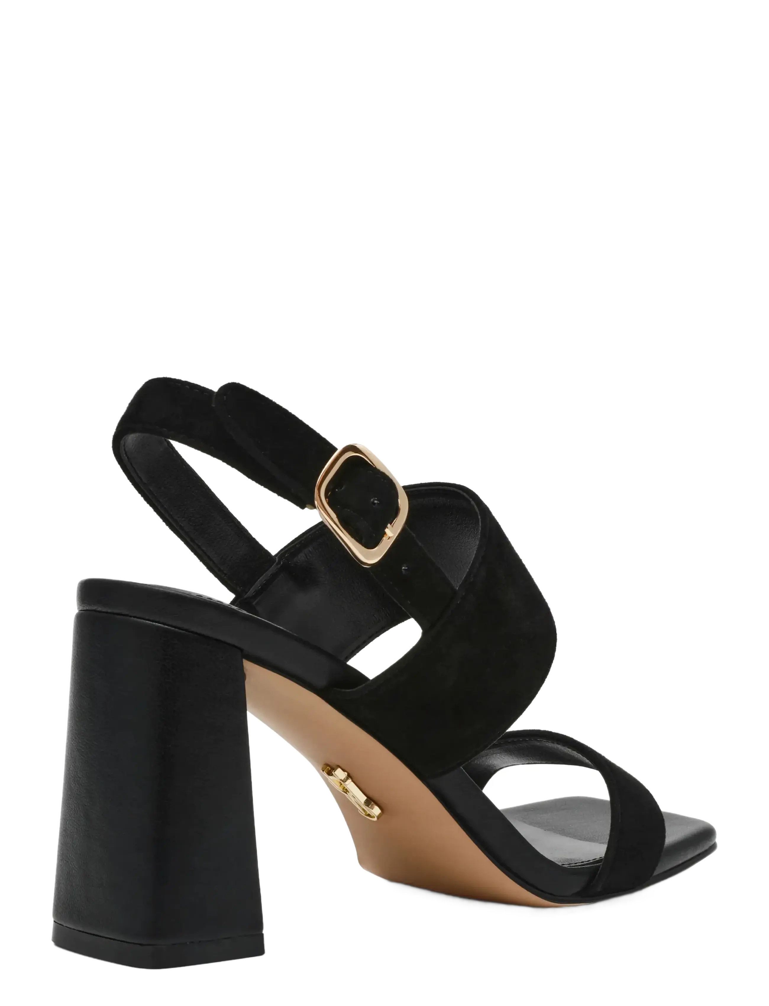 Steve Madden - Wendie - sandalar með hæl - black suede - 2