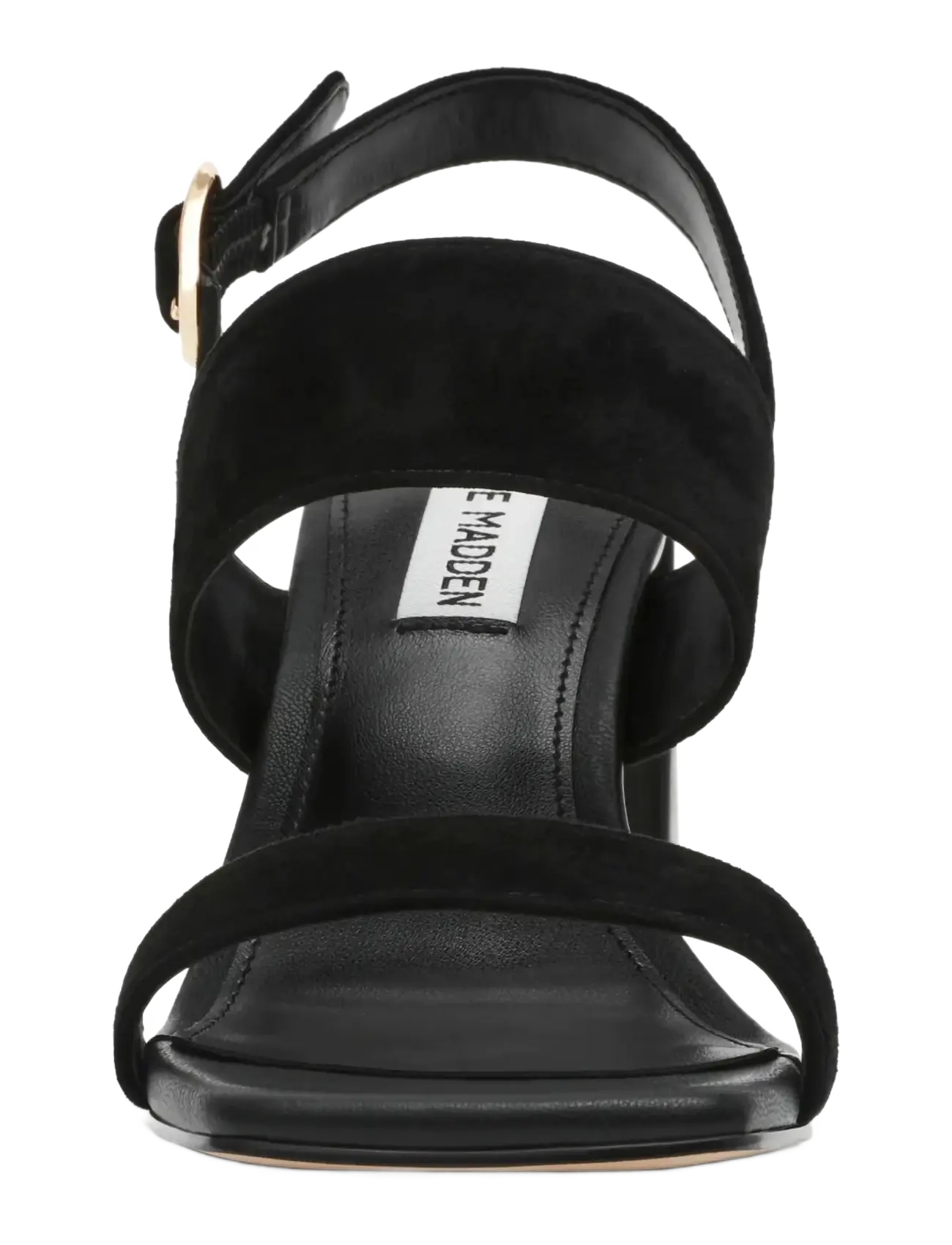 Steve Madden - Wendie - sandalar með hæl - black suede - 3