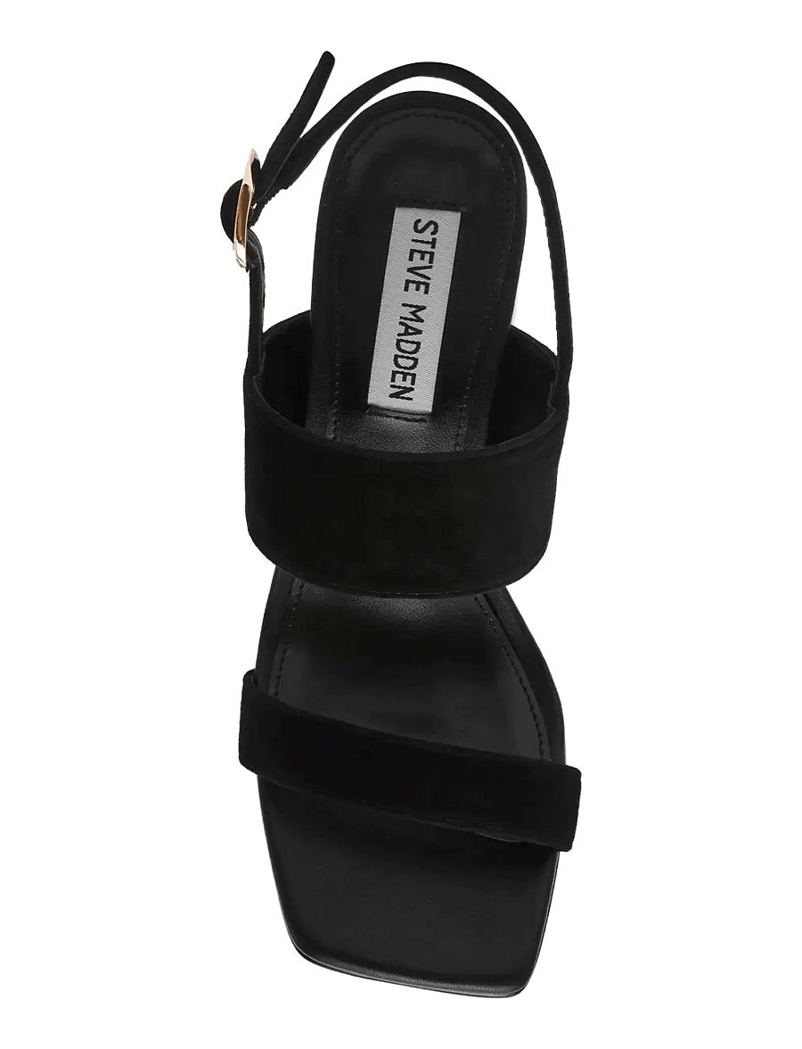 Steve Madden - Wendie - sandaletter - black suede - 5