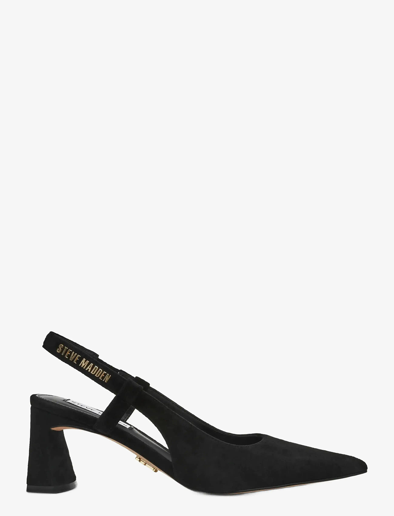 Steve Madden - Evanston - slingbacks med hæle - black sued - 0
