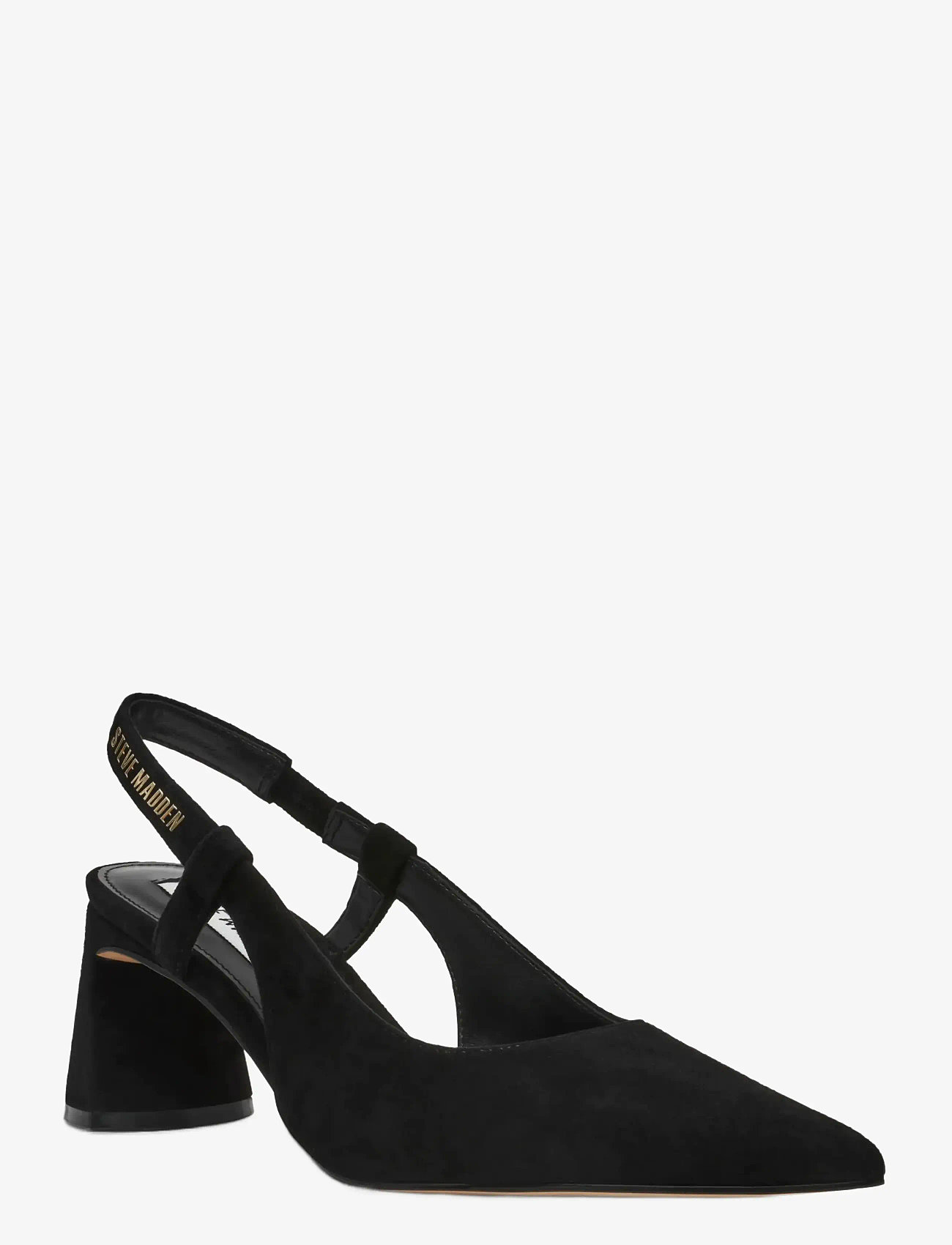 Steve Madden - Evanston - slingbacks med hæle - black sued - 1