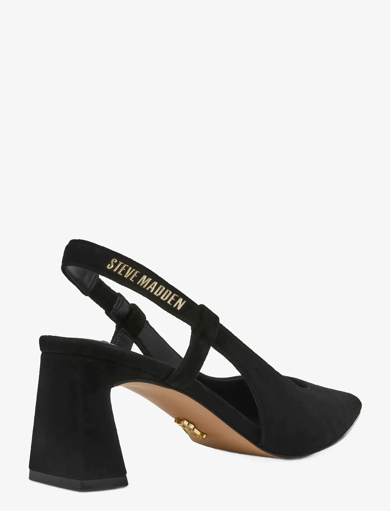 Steve Madden - Evanston - slingbacks med hæle - black sued - 2