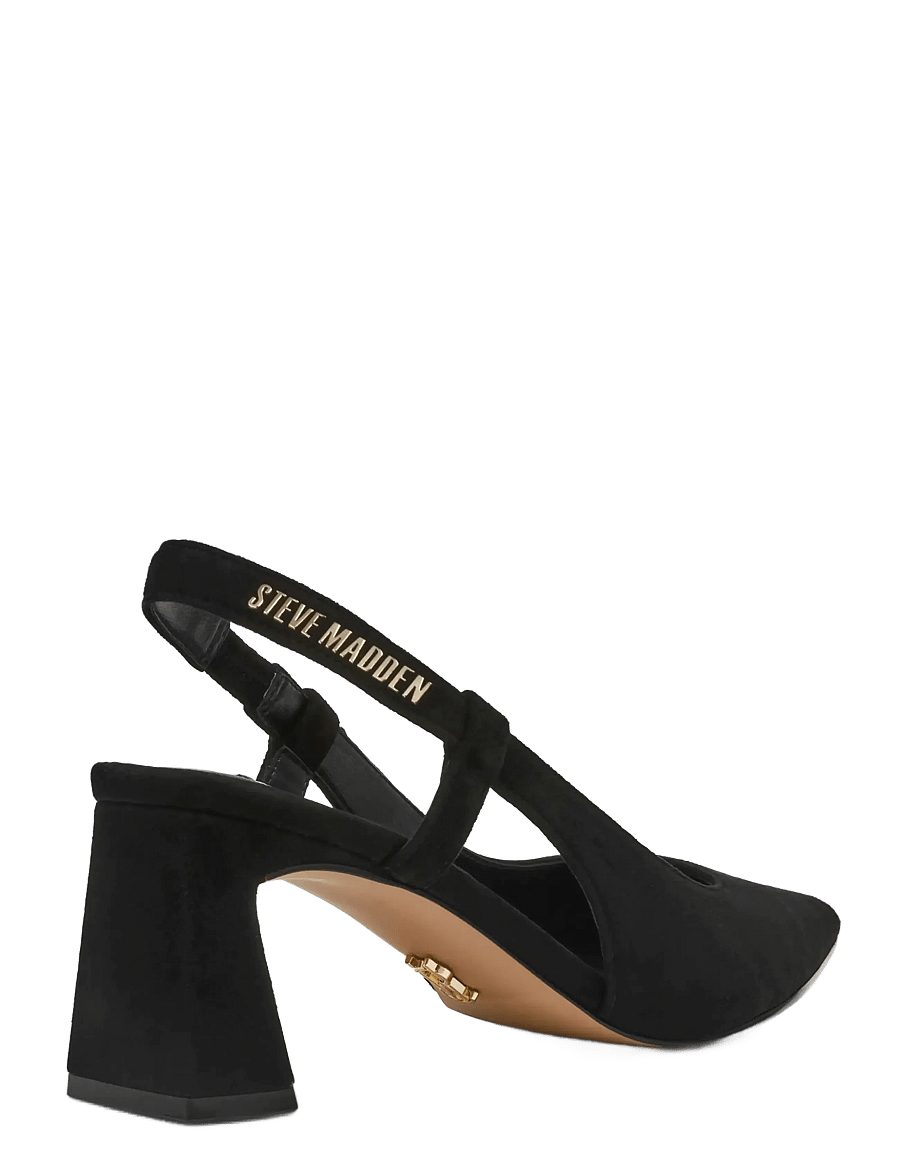 Steve Madden - Evanston - slingbacks mit absatz - black sued - 2