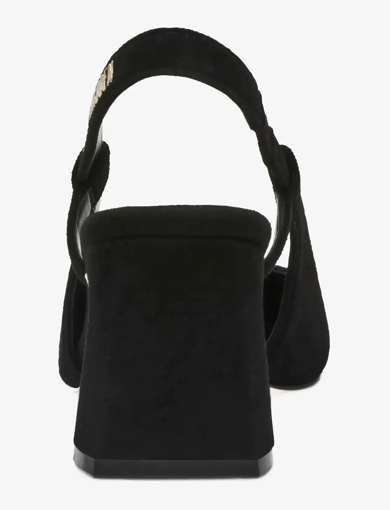 Steve Madden - Evanston - slingbacks med hæle - black sued - 4