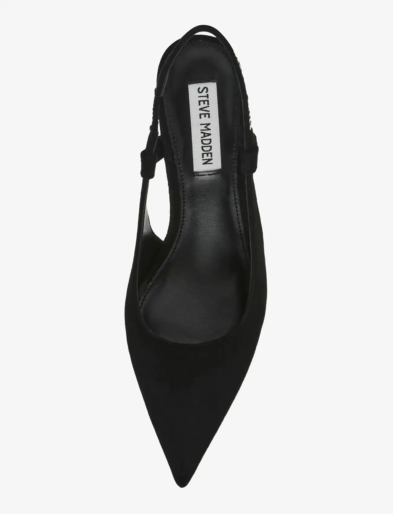 Steve Madden - Evanston - slingbacks med hæle - black sued - 5