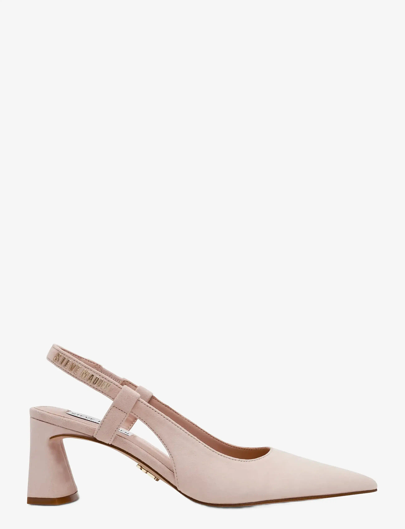 Steve Madden - Evanston - heeled slingbacks - blush sued - 0