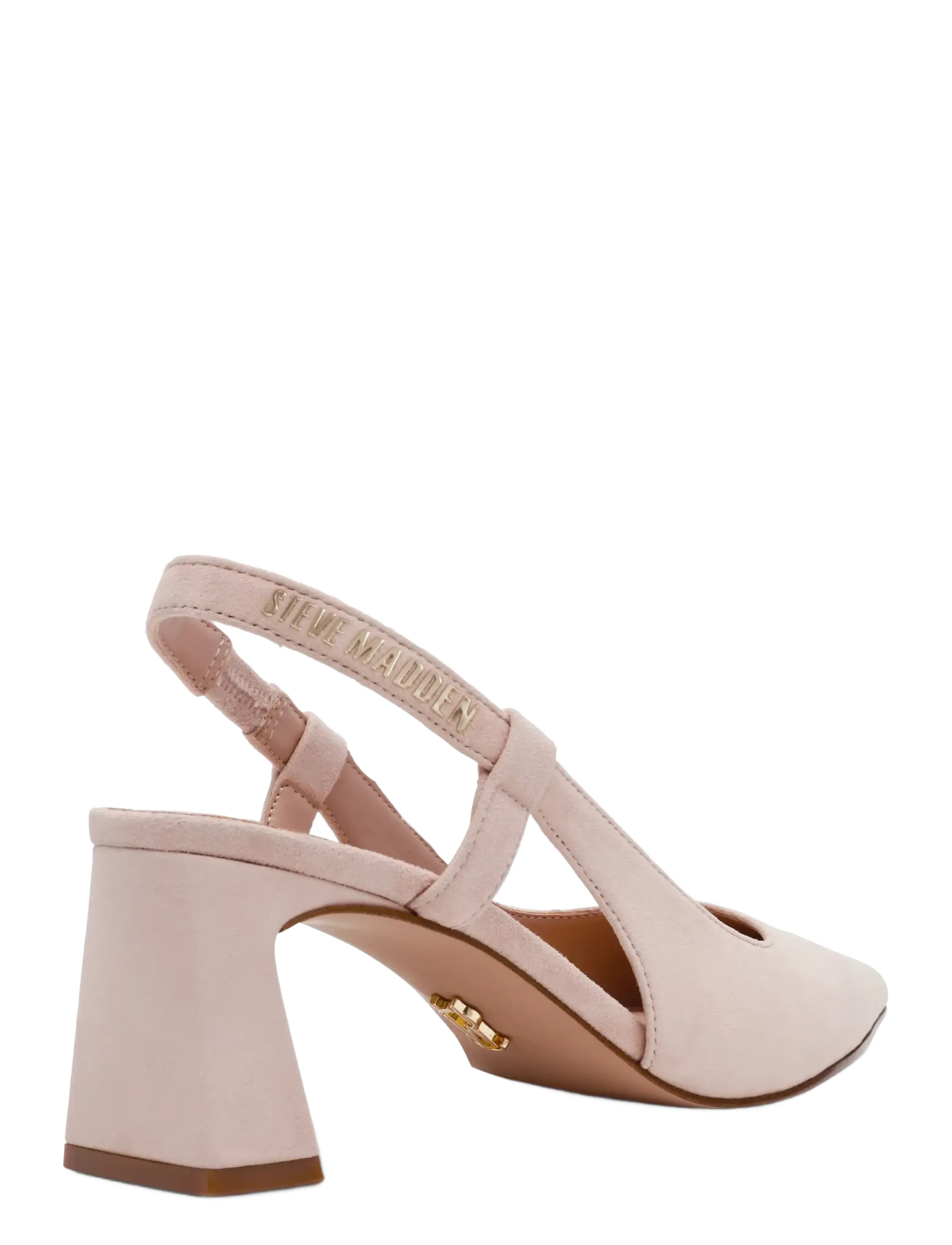 Steve Madden - Evanston - högklackade slingbacks - blush sued - 2