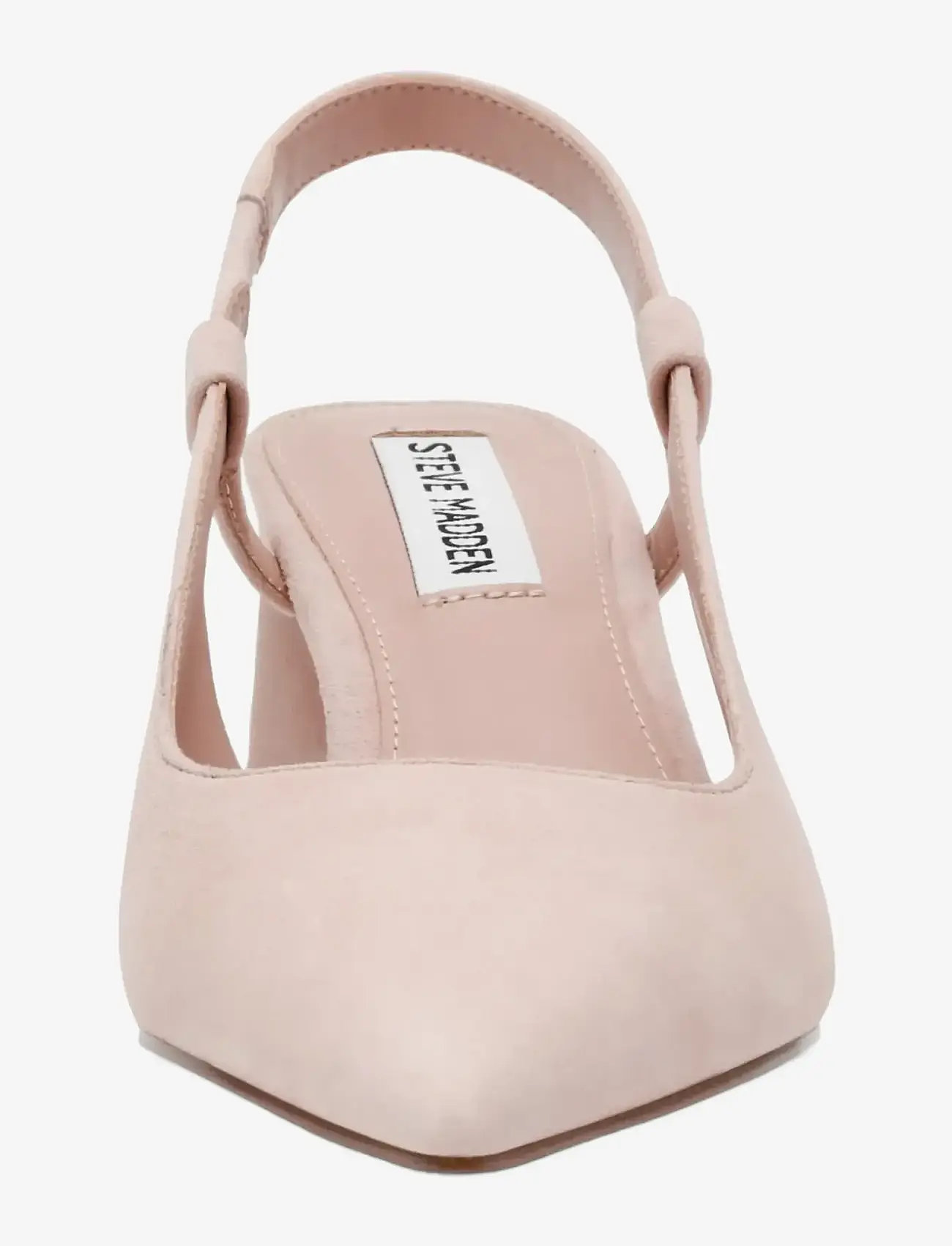 Steve Madden - Evanston - heeled slingbacks - blush sued - 3