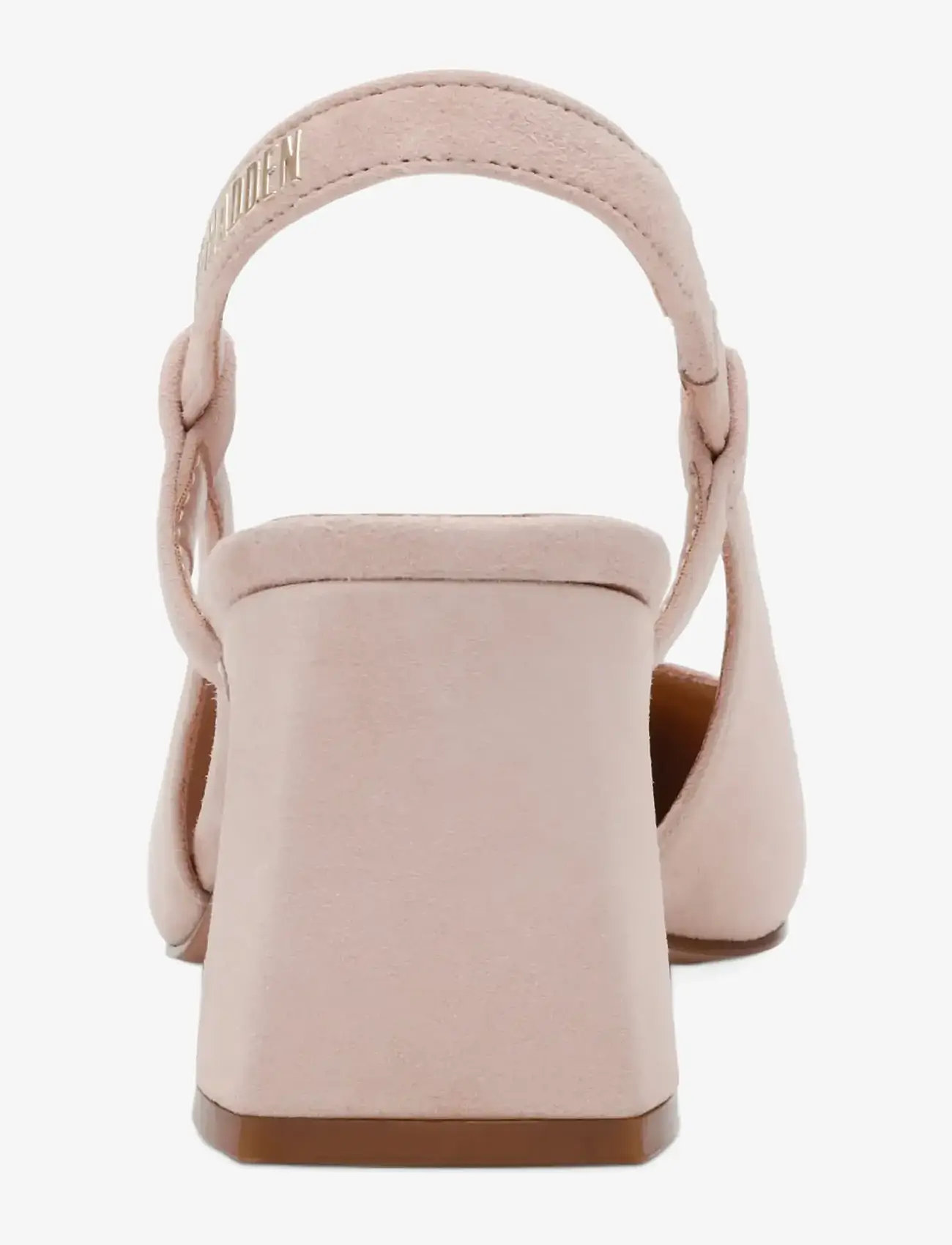 Steve Madden - Evanston - heeled slingbacks - blush sued - 4