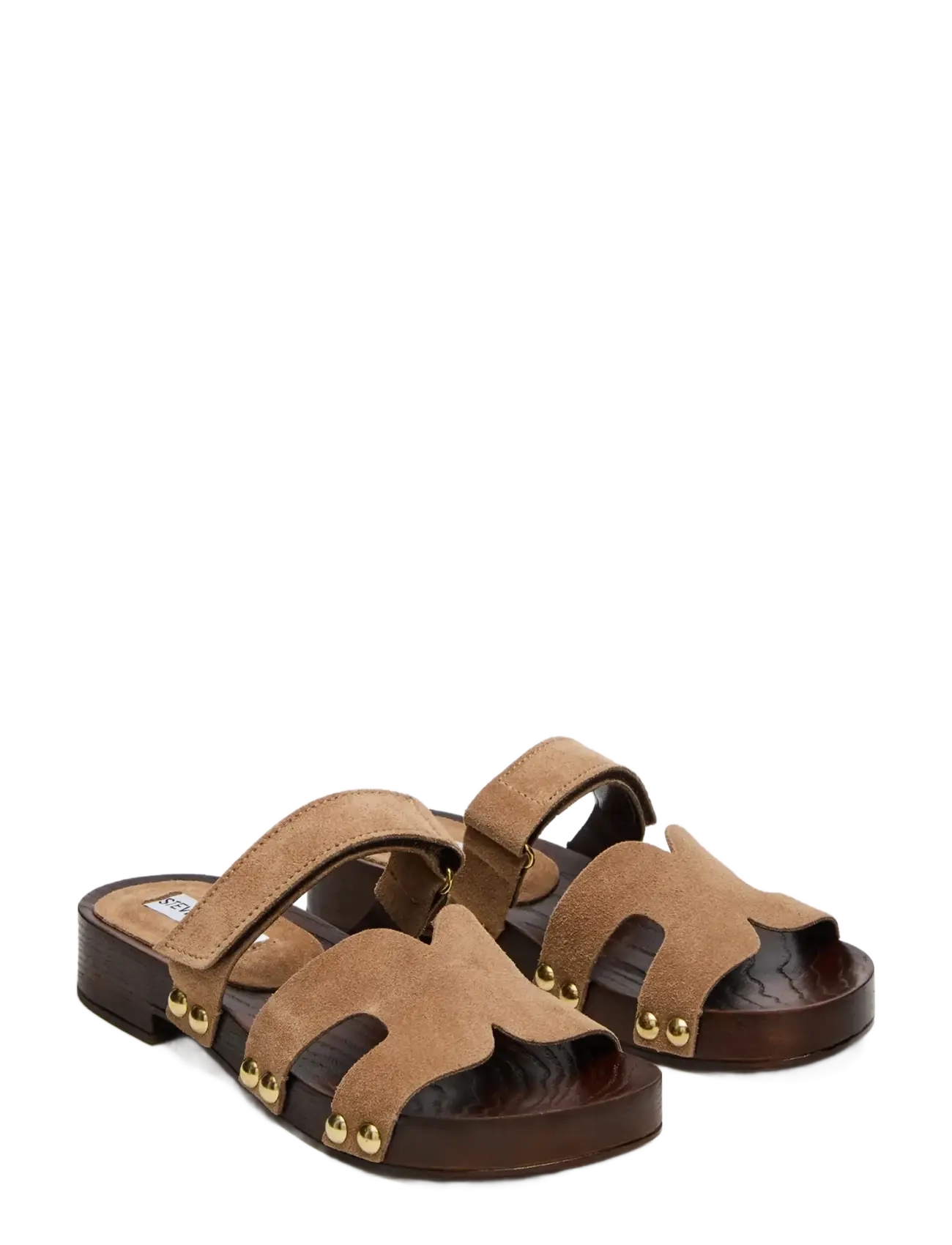 Steve Madden - Canal - plateau-sandalen - taupe sued - 1