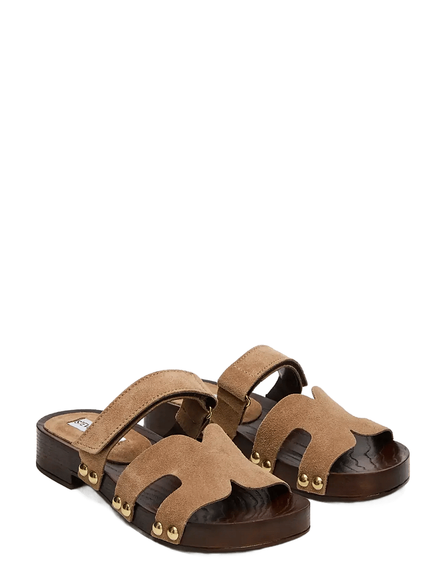 Steve Madden - Canal - plateau-sandalen - taupe sued - 1