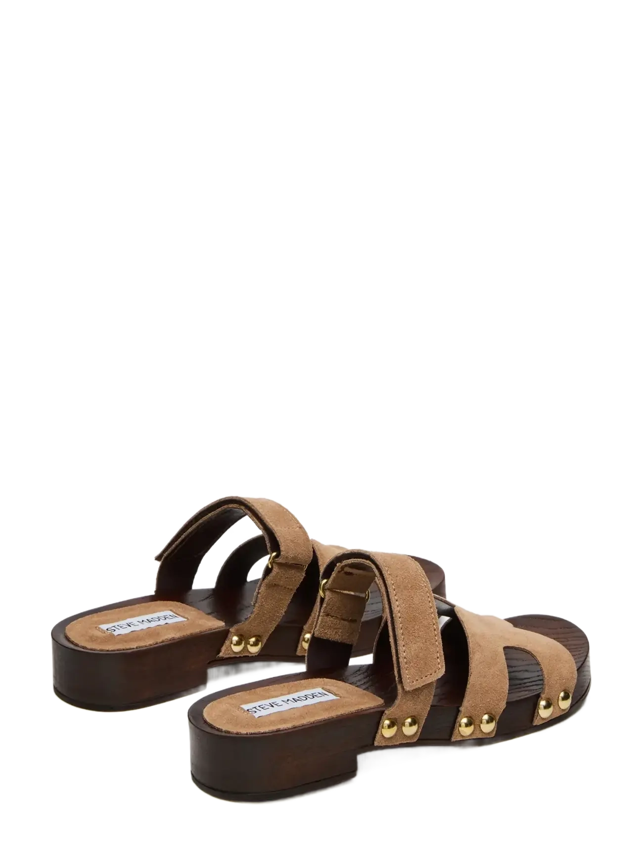Steve Madden - Canal - plateau-sandalen - taupe sued - 2