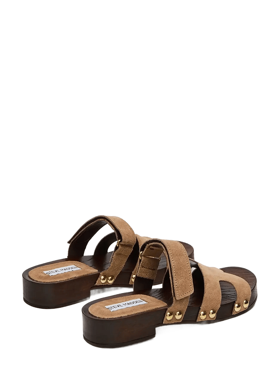 Steve Madden - Canal - plateau-sandalen - taupe sued - 2