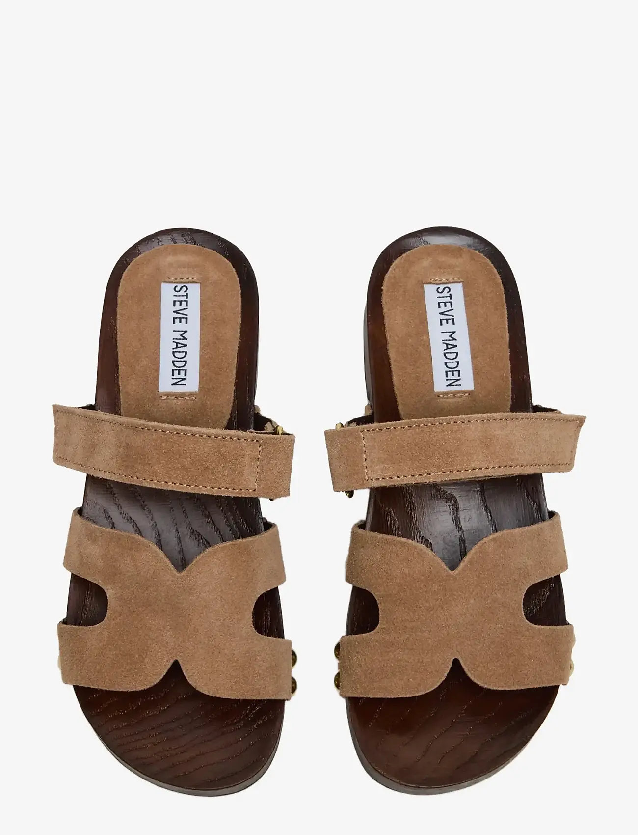Steve Madden - Canal - platformsandaler - taupe sued - 3