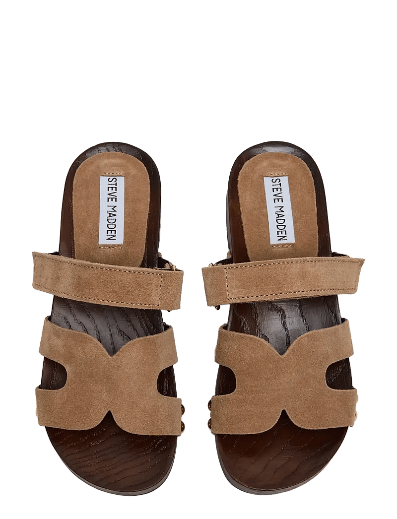Steve Madden - Canal - platformsandaler - taupe sued - 3