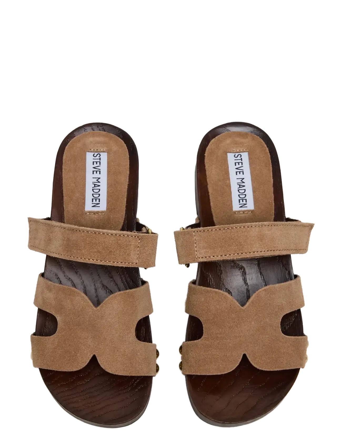 Steve Madden - Canal - plateau-sandalen - taupe sued - 3