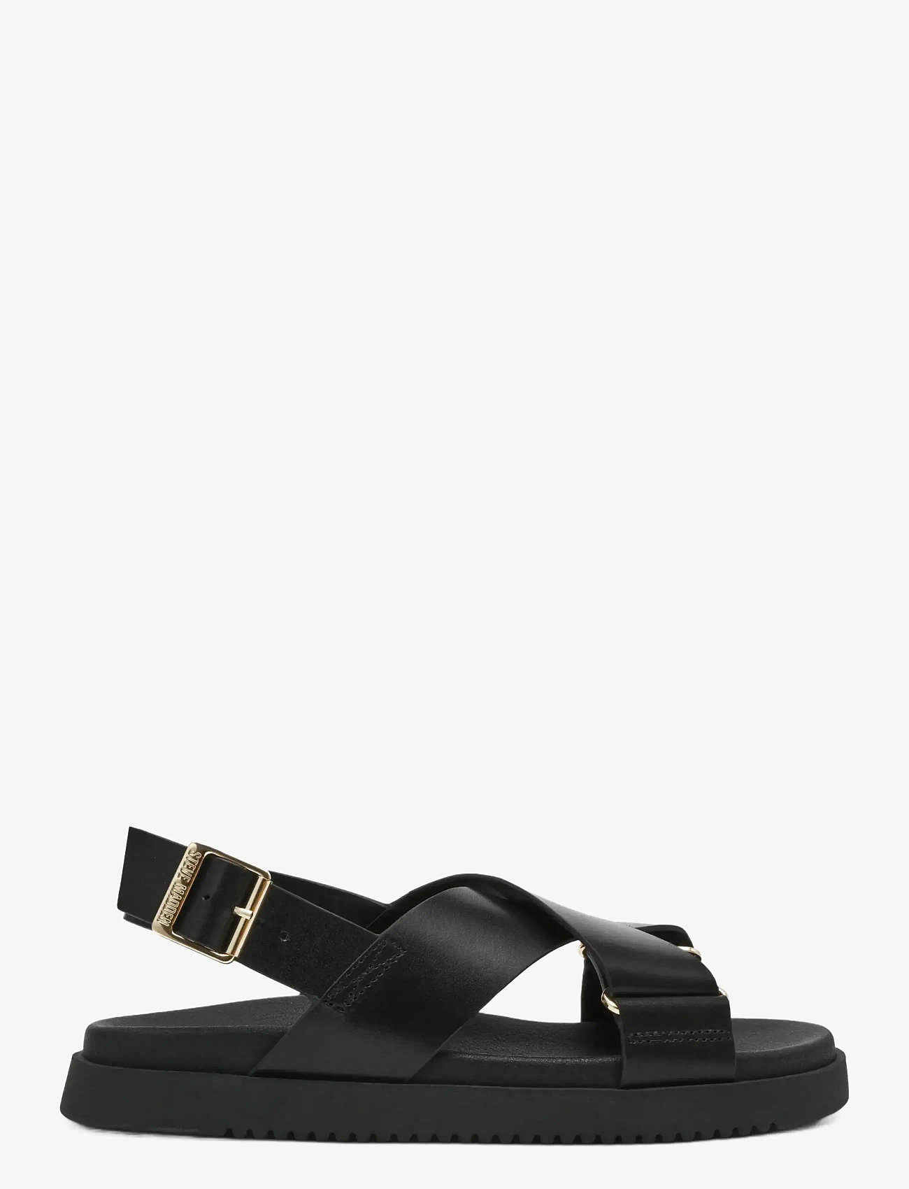 Steve Madden - Myth - flat sandals - black leat - 1