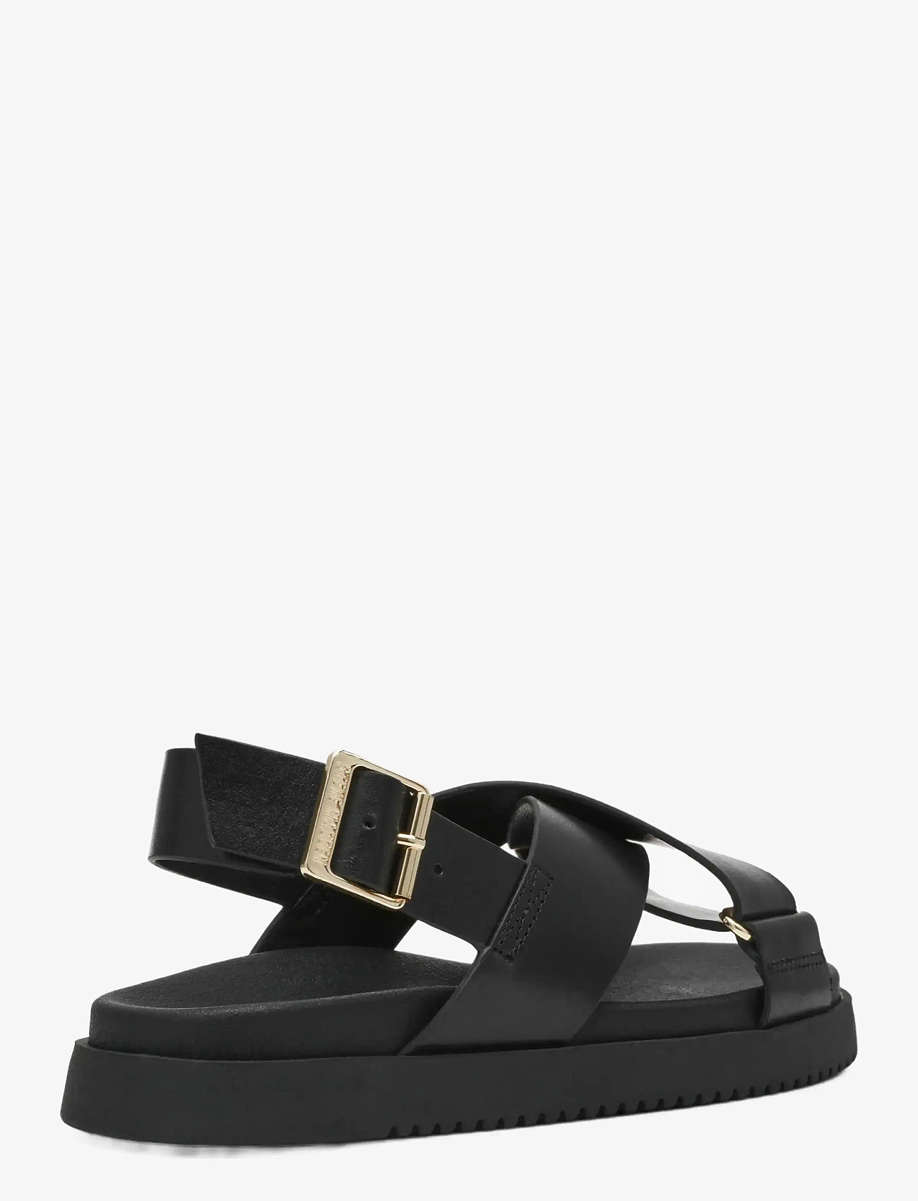 Steve Madden - Myth - flat sandals - black leat - 2