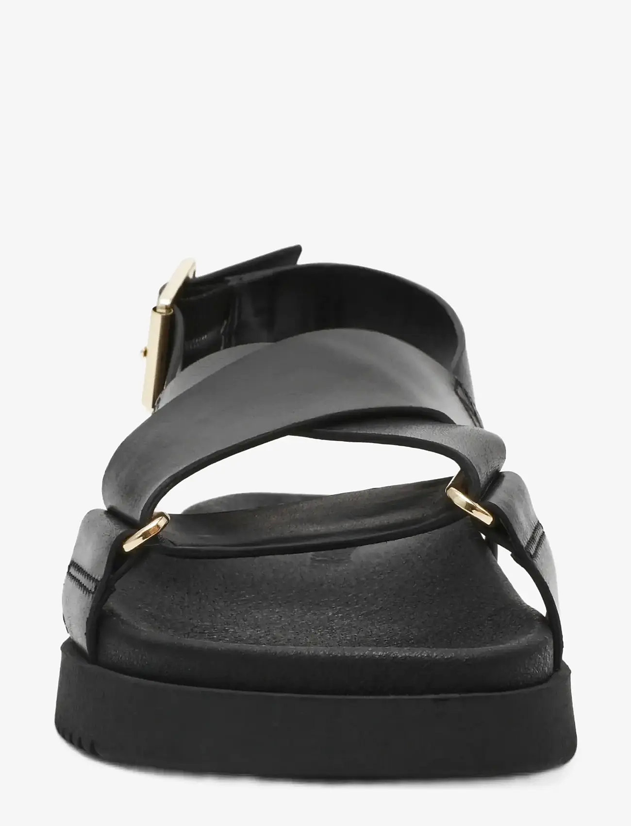 Steve Madden - Myth - flat sandals - black leat - 3