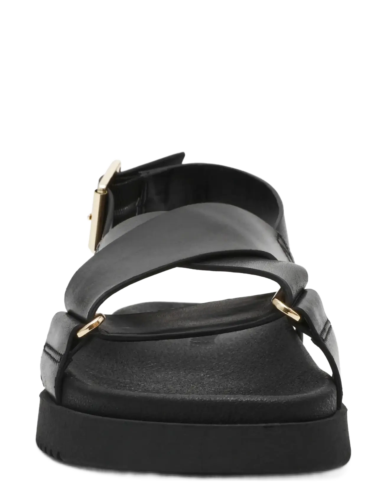 Steve Madden - Myth - flade sandaler - black leat - 3