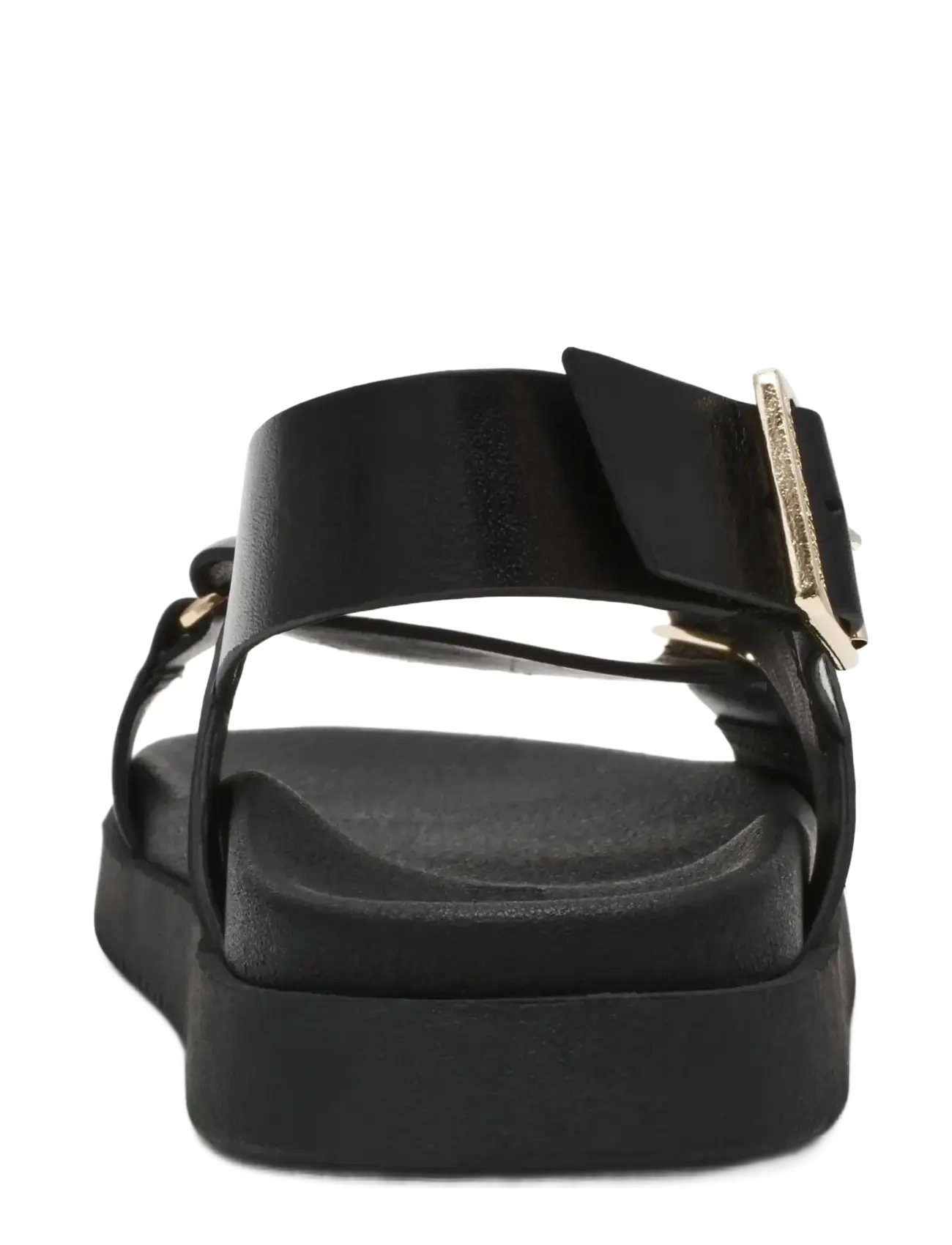 Steve Madden - Myth - flade sandaler - black leat - 4