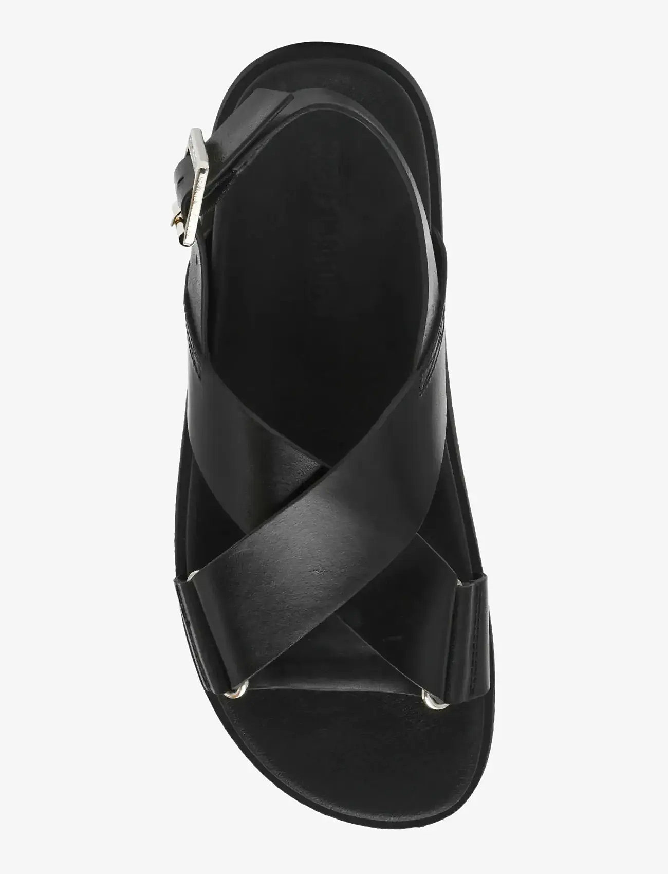 Steve Madden - Myth - flat sandals - black leat - 5