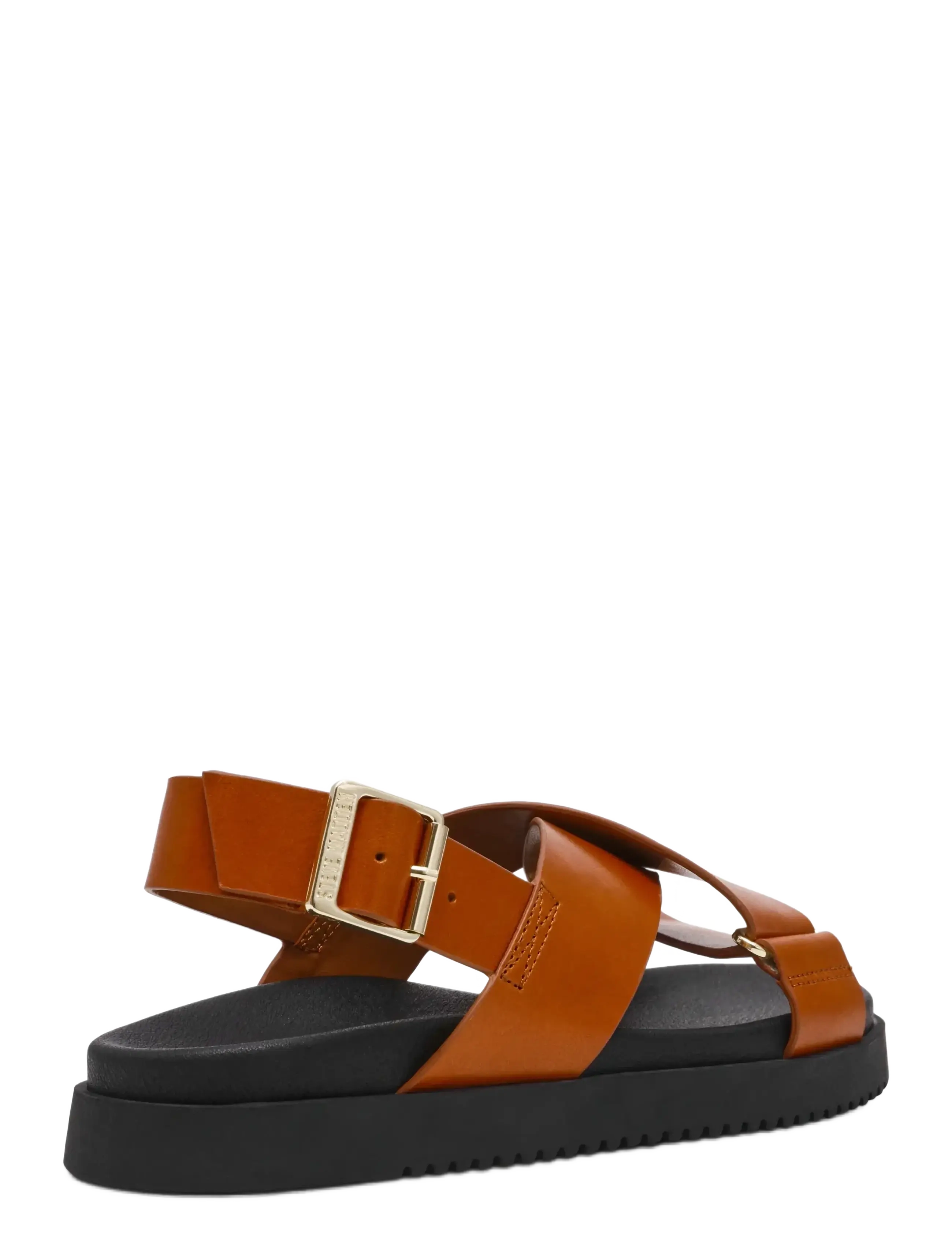 Steve Madden - Myth - platta sandaler - cognac lea - 2