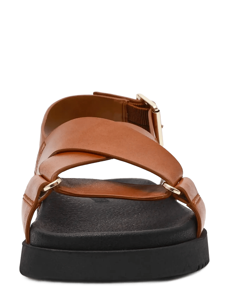 Steve Madden - Myth - flade sandaler - cognac lea - 3