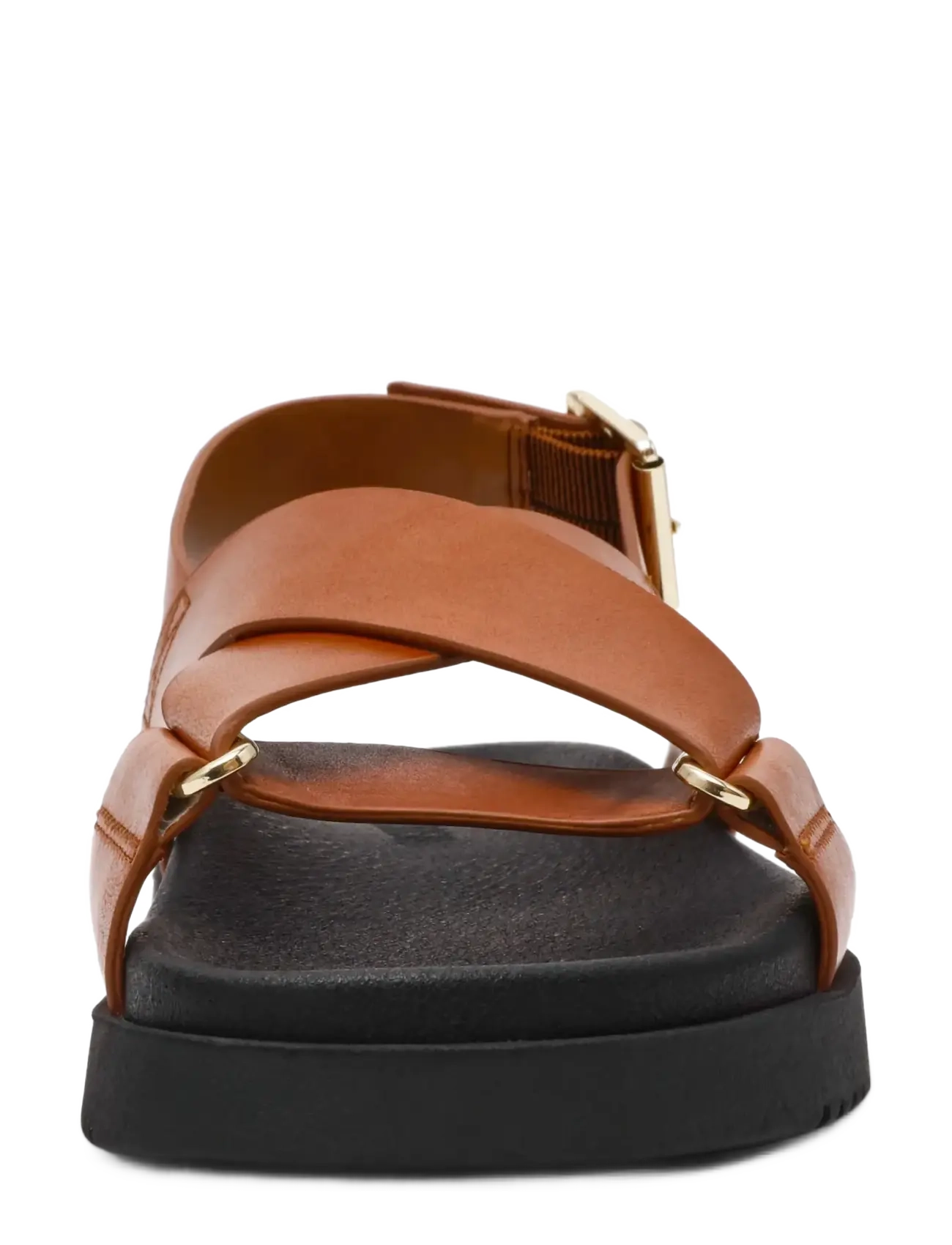 Steve Madden - Myth - platta sandaler - cognac lea - 3